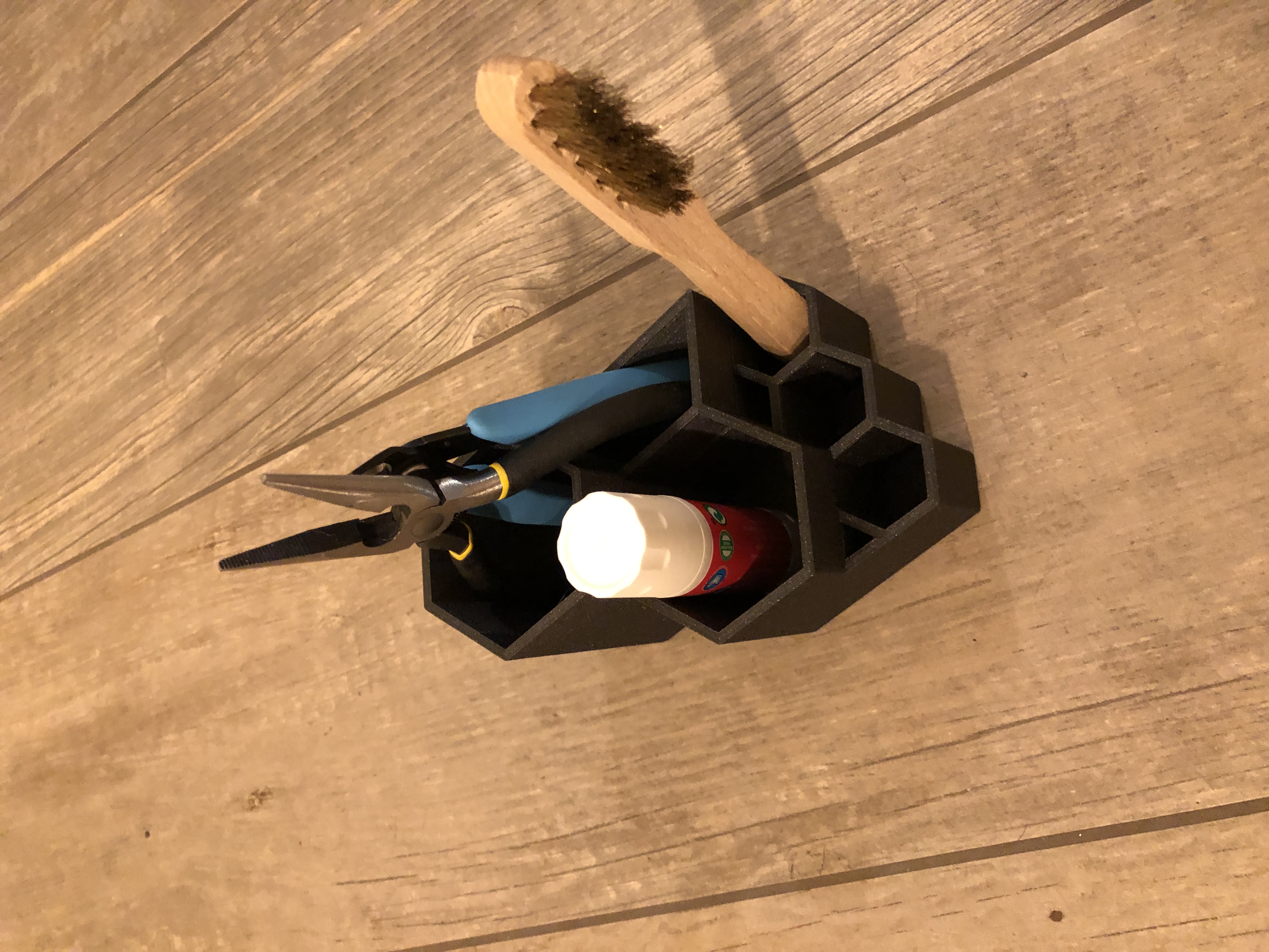 Mini-Honeycomb tool organizer