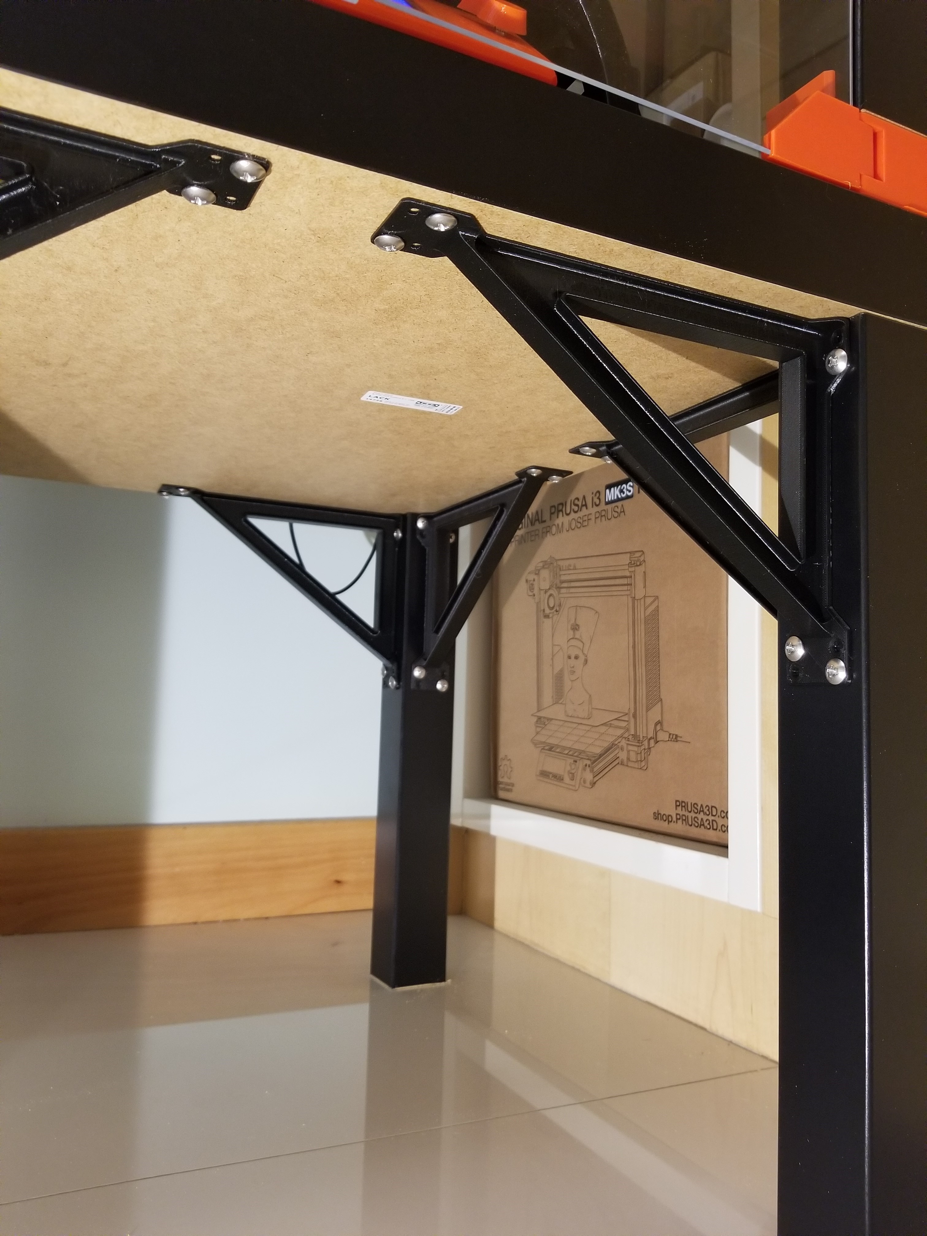 Lack Enclosure Leg Bracket V2 - photo 2