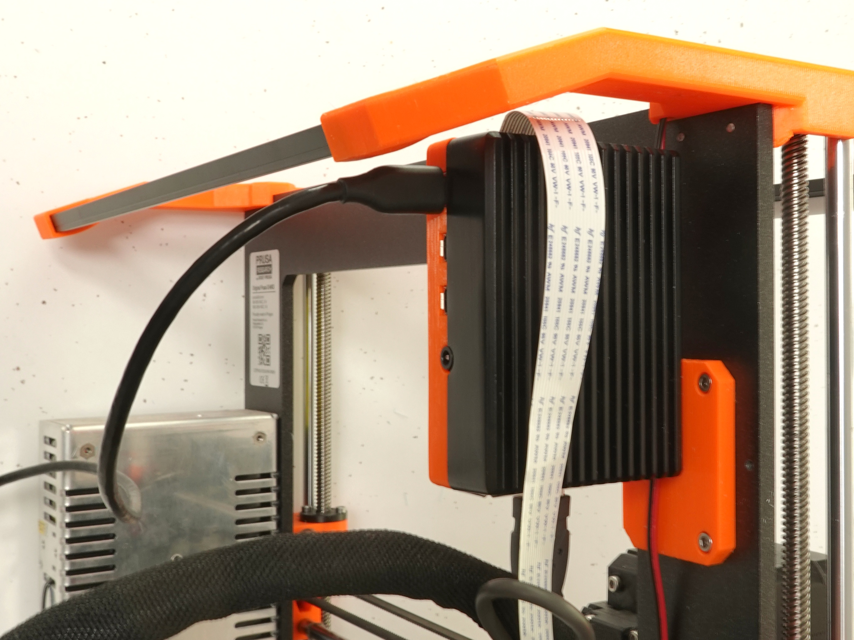 Raspberry Pi 4B Mount for Prusa MK3/S (Octopi/Octoprint) - photo 4