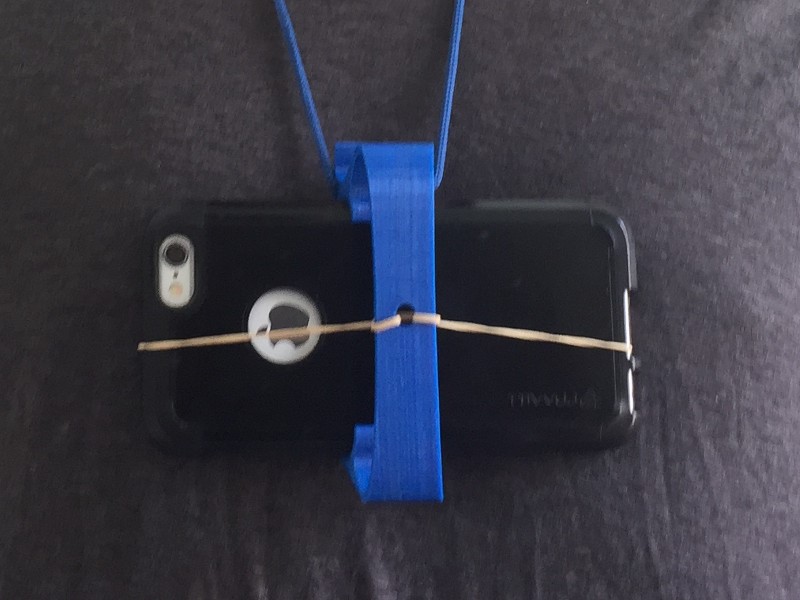 Body Camera Phone Mount (attaches to shirt, lanyard or backpack) - photo 2