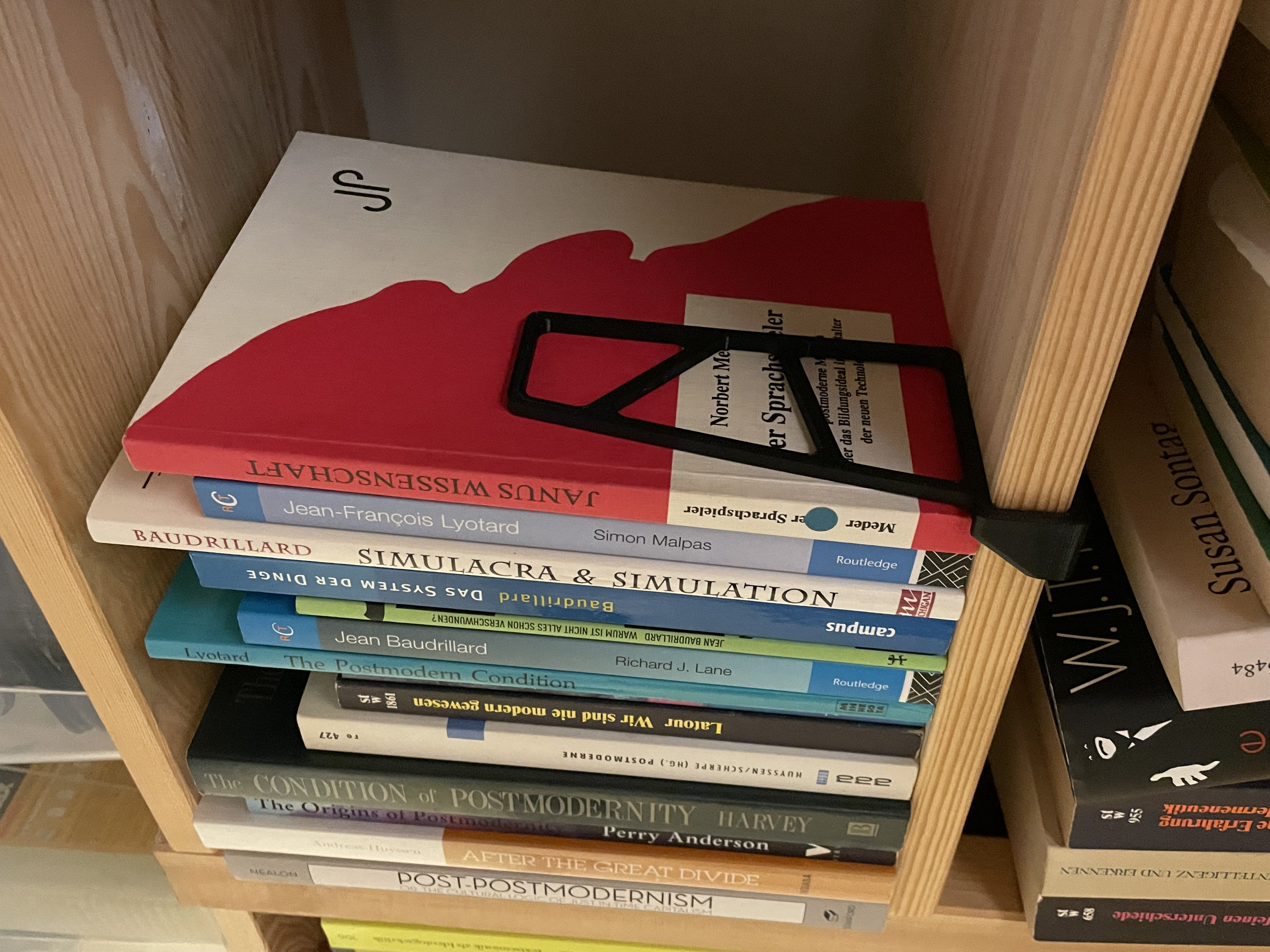 IKEA IVAR shelf slim bookend