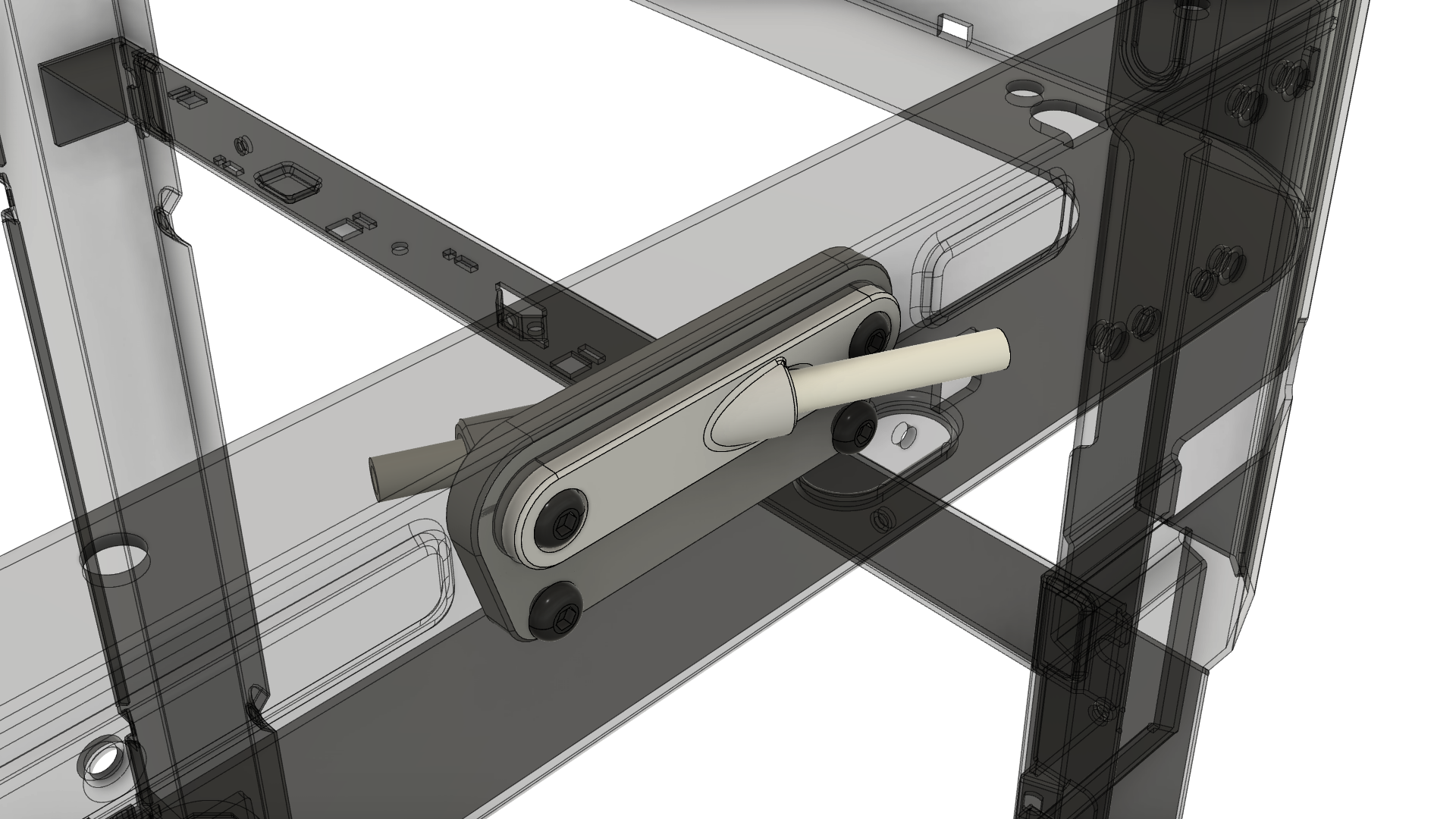 Bambu Lab P1P ptfe tube bracket - photo 4