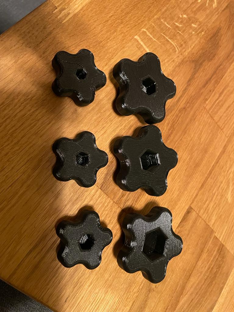 star grip / Knob / Sterngriff M3, M4, M5, M6, M8, M10 - photo 4