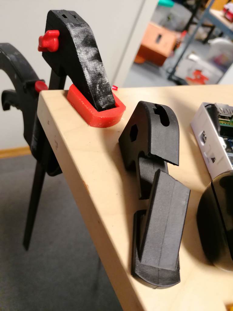 Quick plastic clamp upper part - photo 2