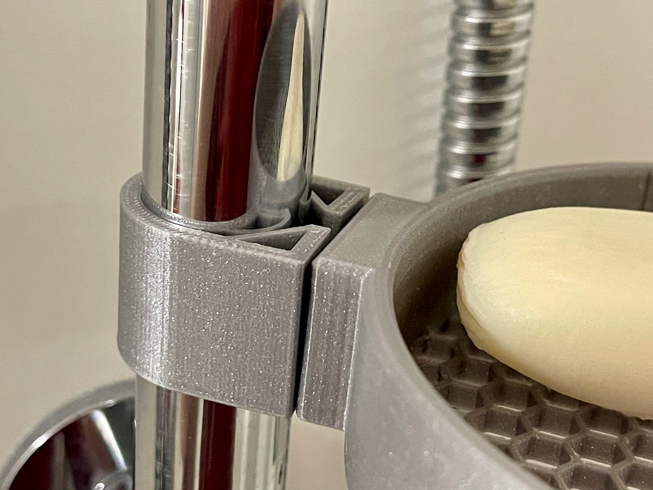 Shower Soap Dish and bracket suits 22mm post v1.1.5 - photo 4