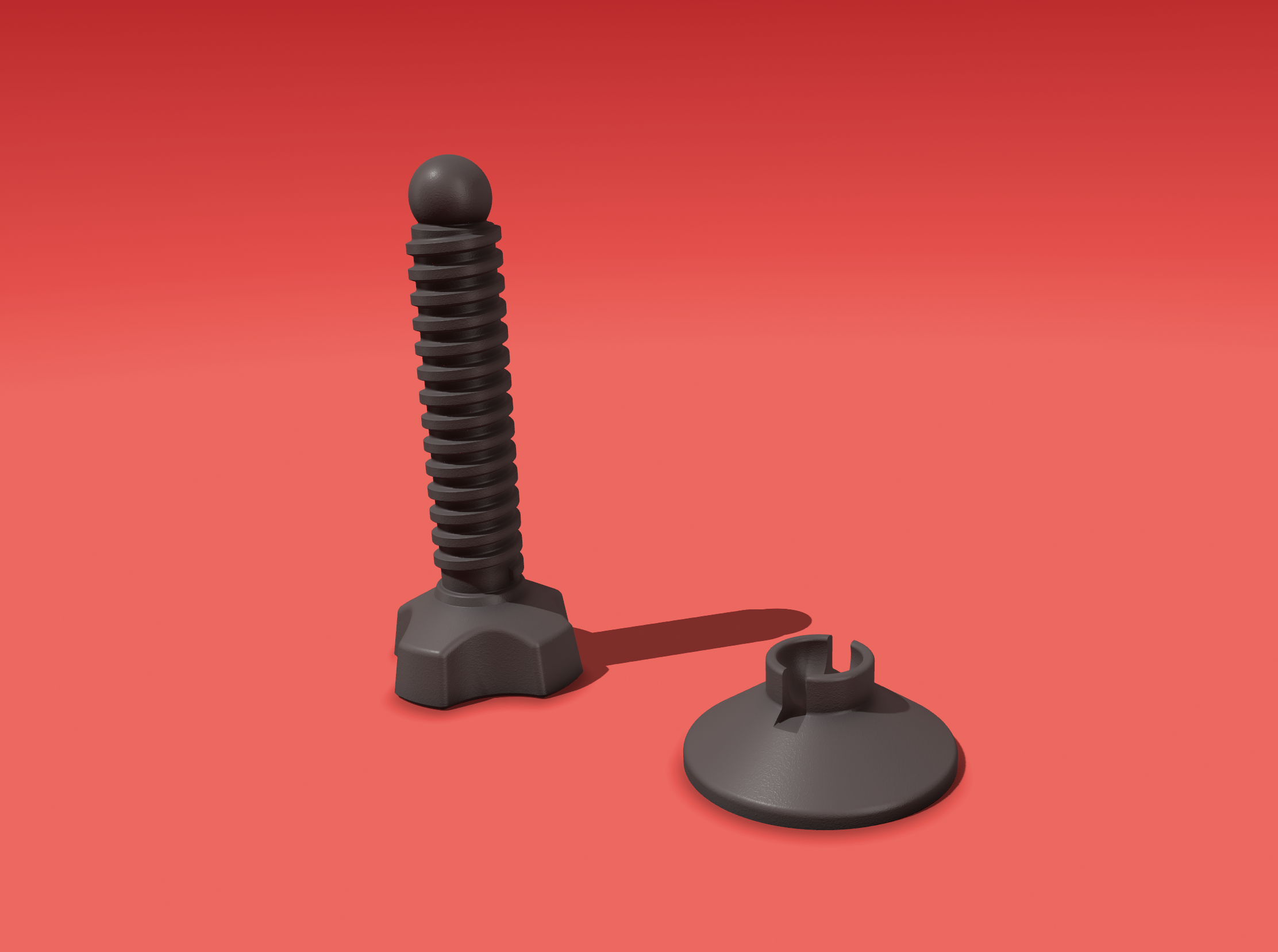 Logitech Flight Yoke Desk Mount Screw - photo 2