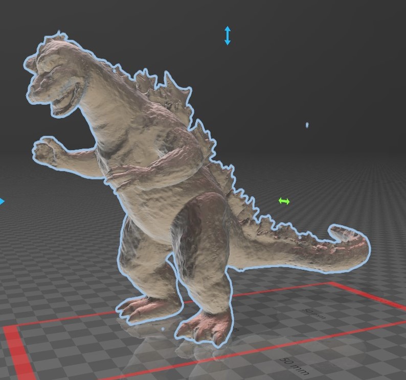 Godzilla toy