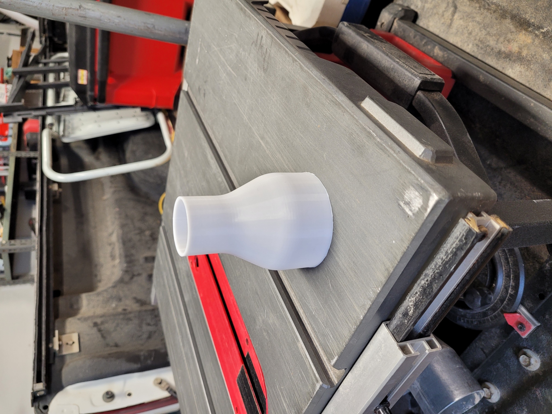 Milwaukee Table Saw to Vacuum Adapter