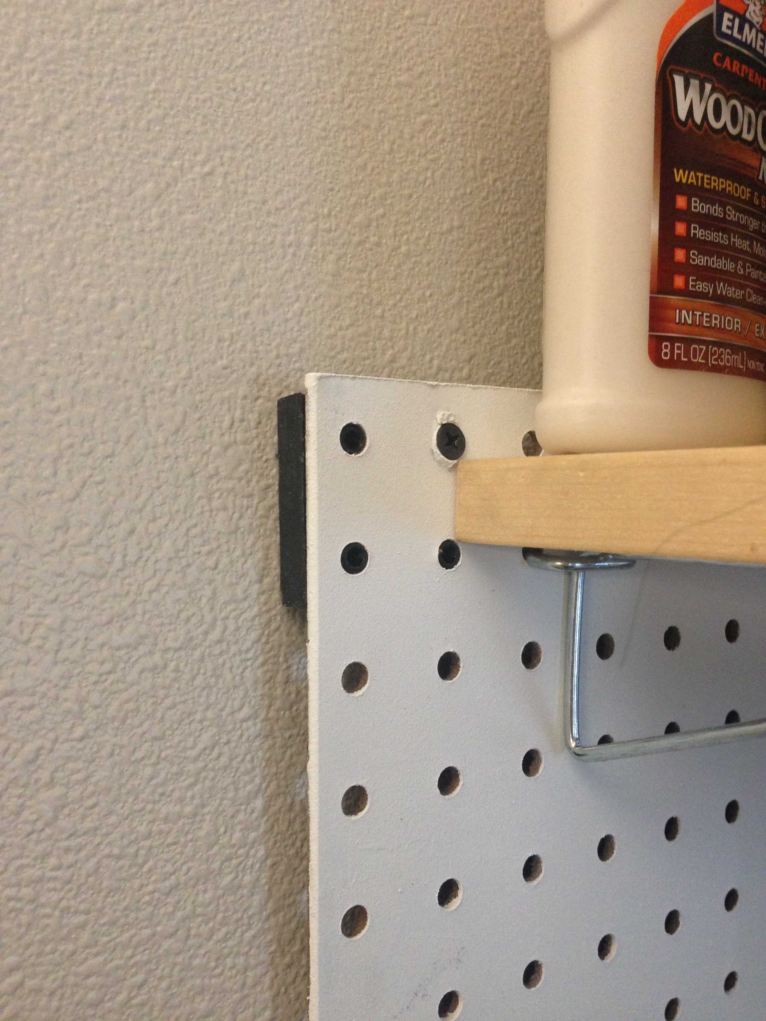 Simple Peg Board Mount - photo 2