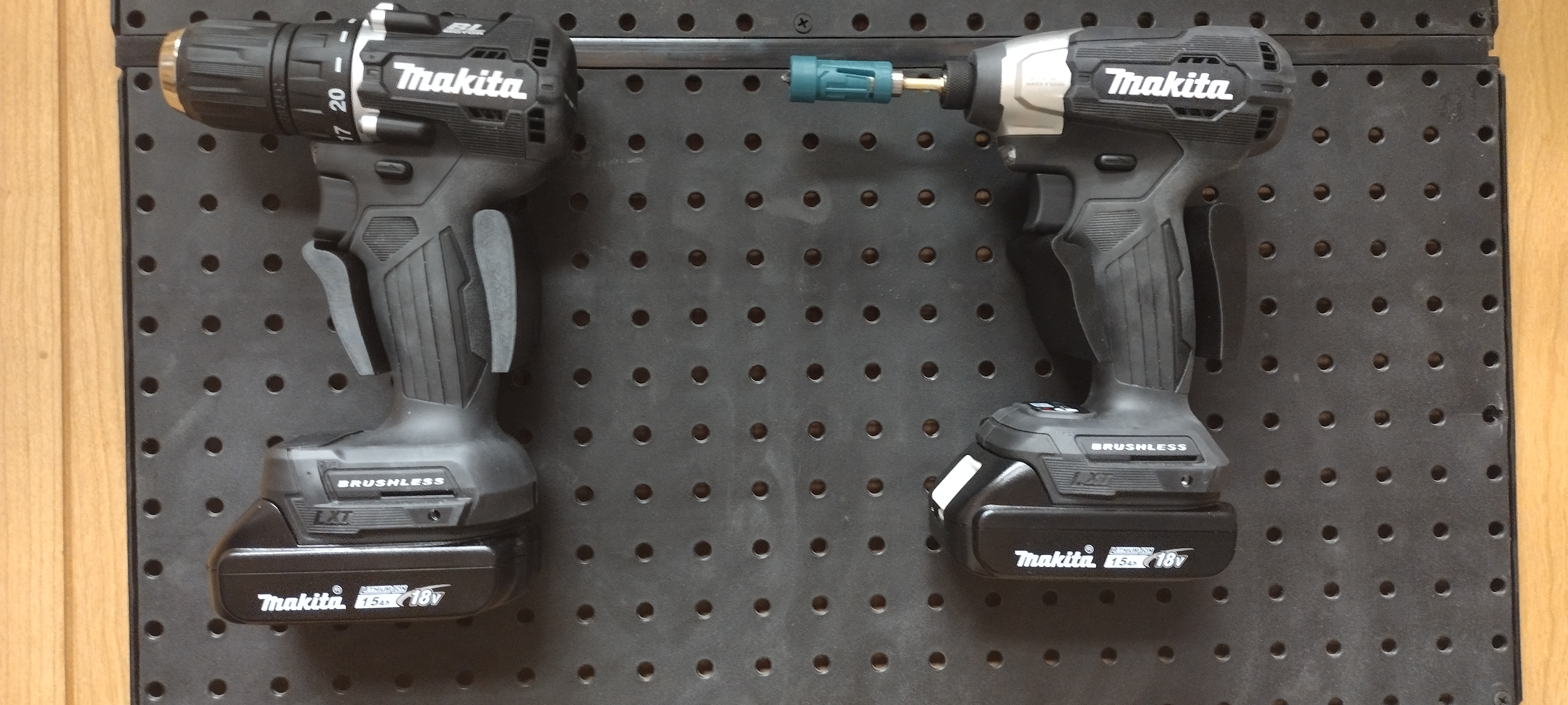 Makita tool mount for Peg Board