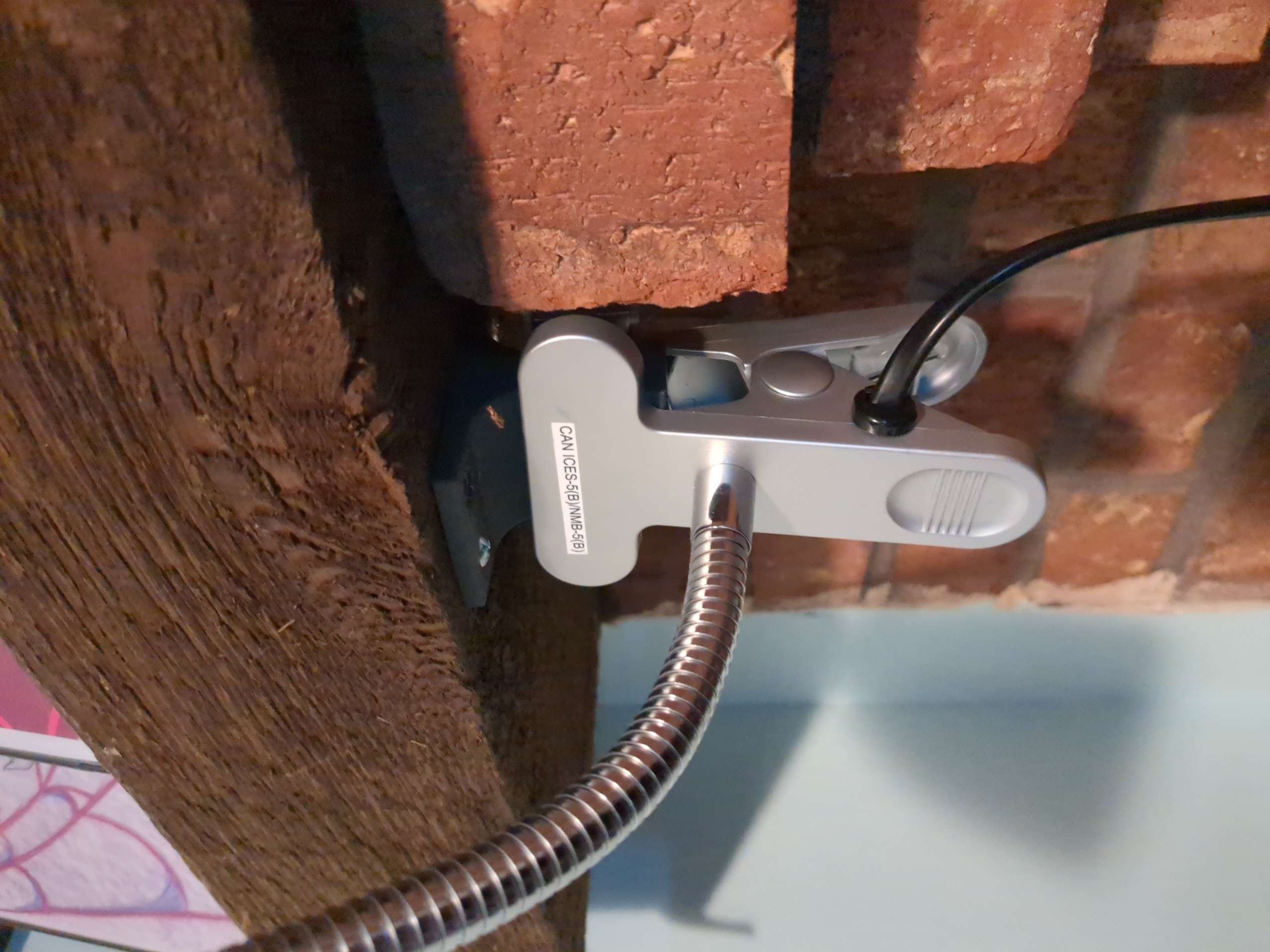 Clamp on desk lamp wall/shelf mount - photo 2