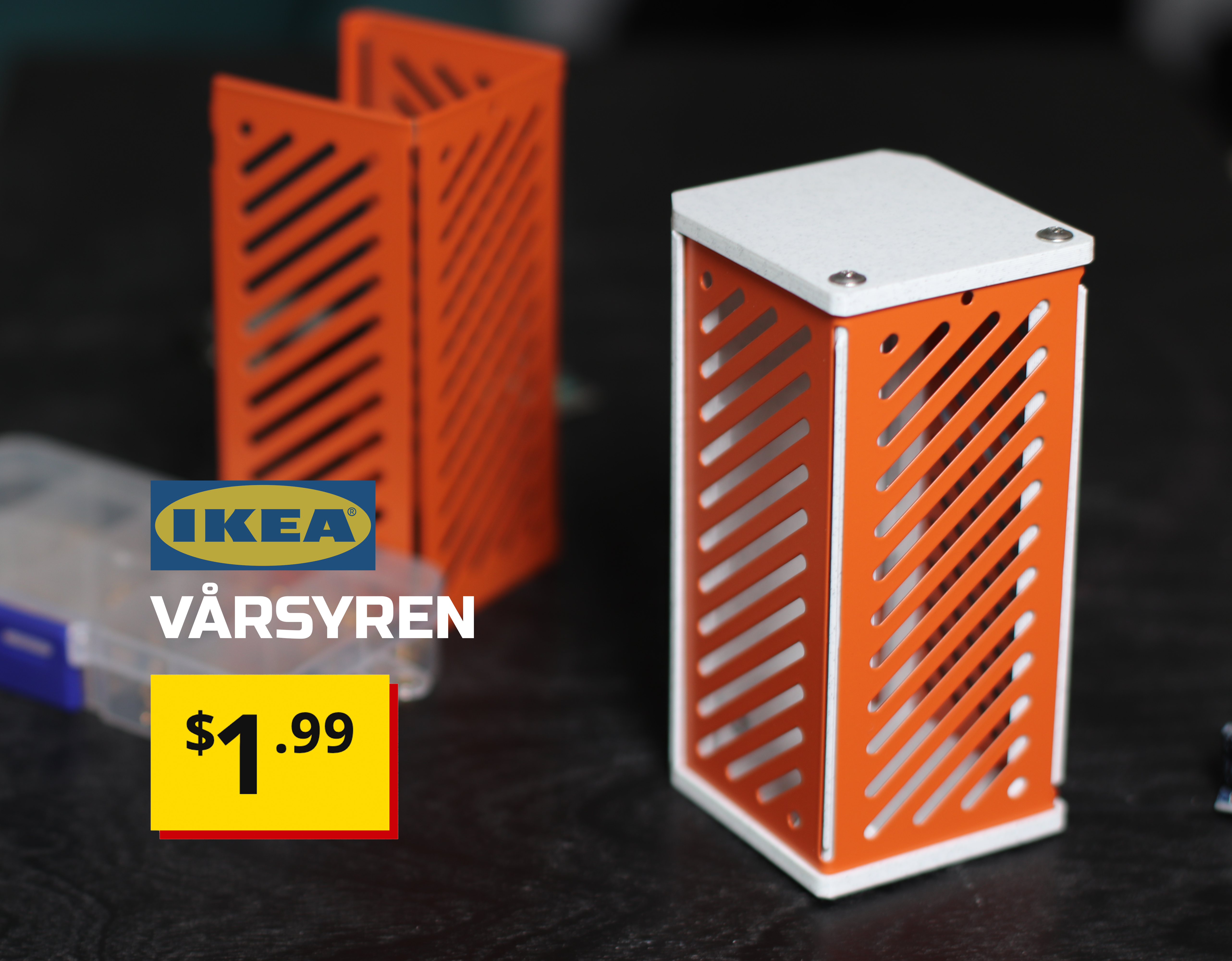 Enclosure for Projects based on Ikea Vårsyren