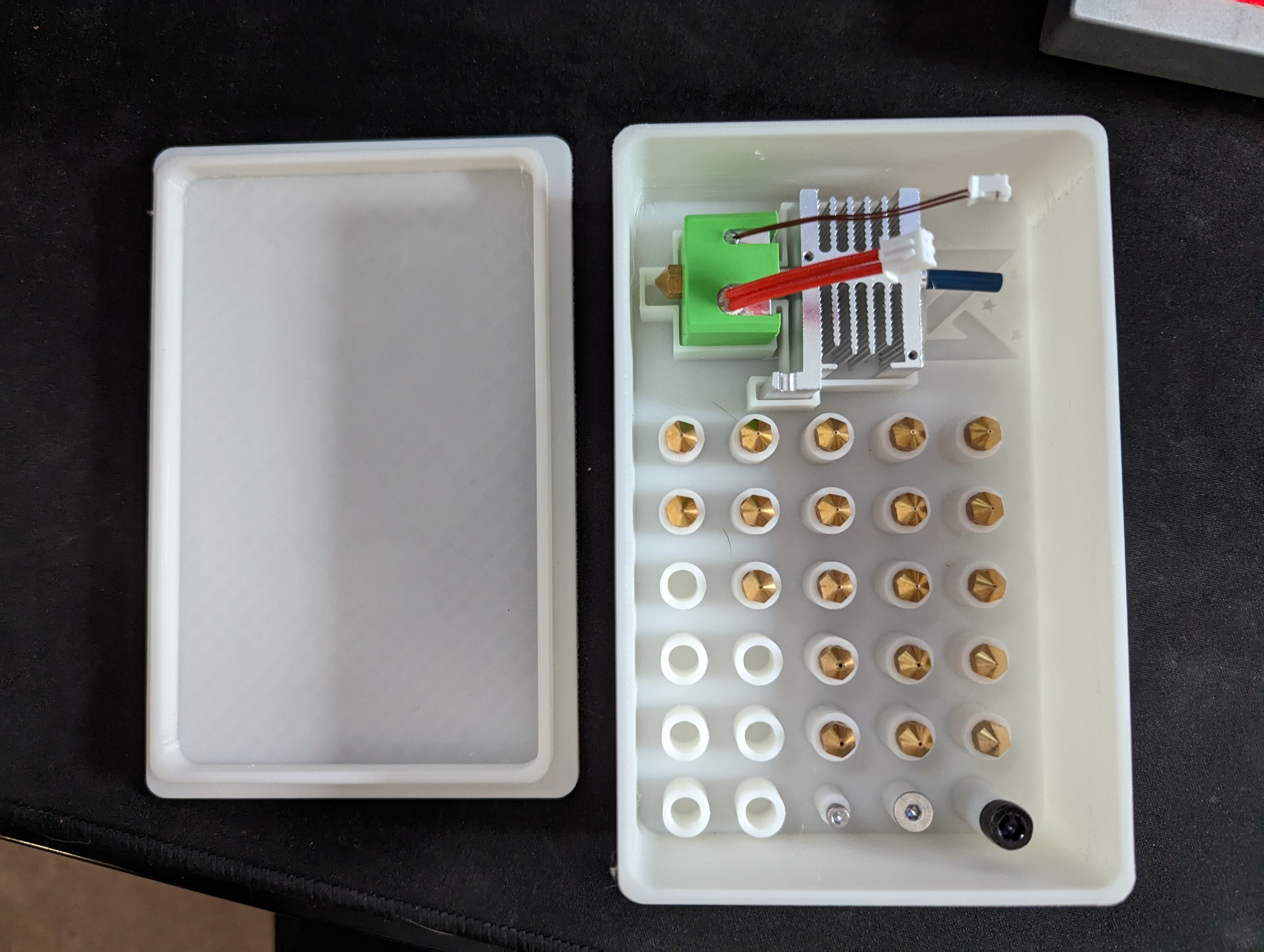 AnkerMake Extruder, Nozzle, and Extra Parts Storage Bin - photo 3