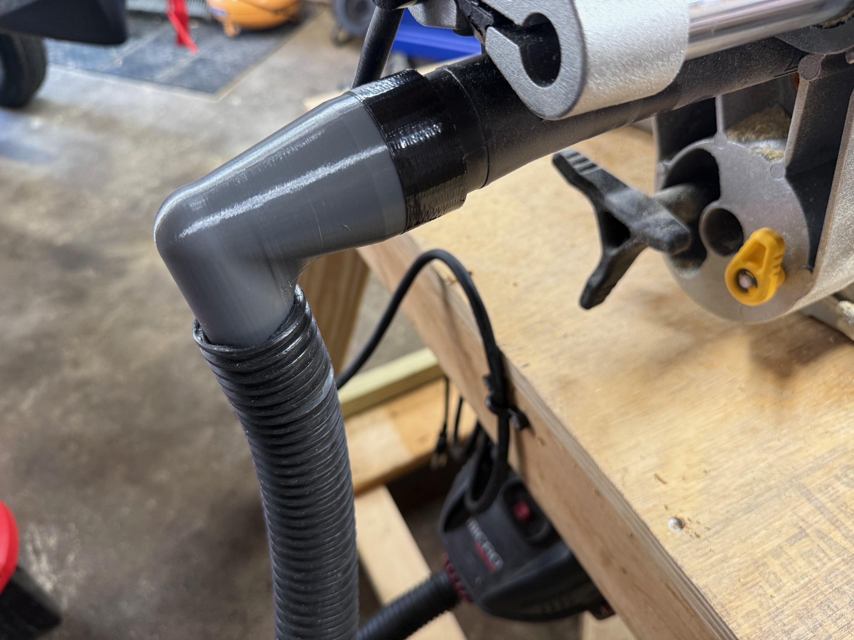 Dewalt Miter Saw Vacuum Adapter