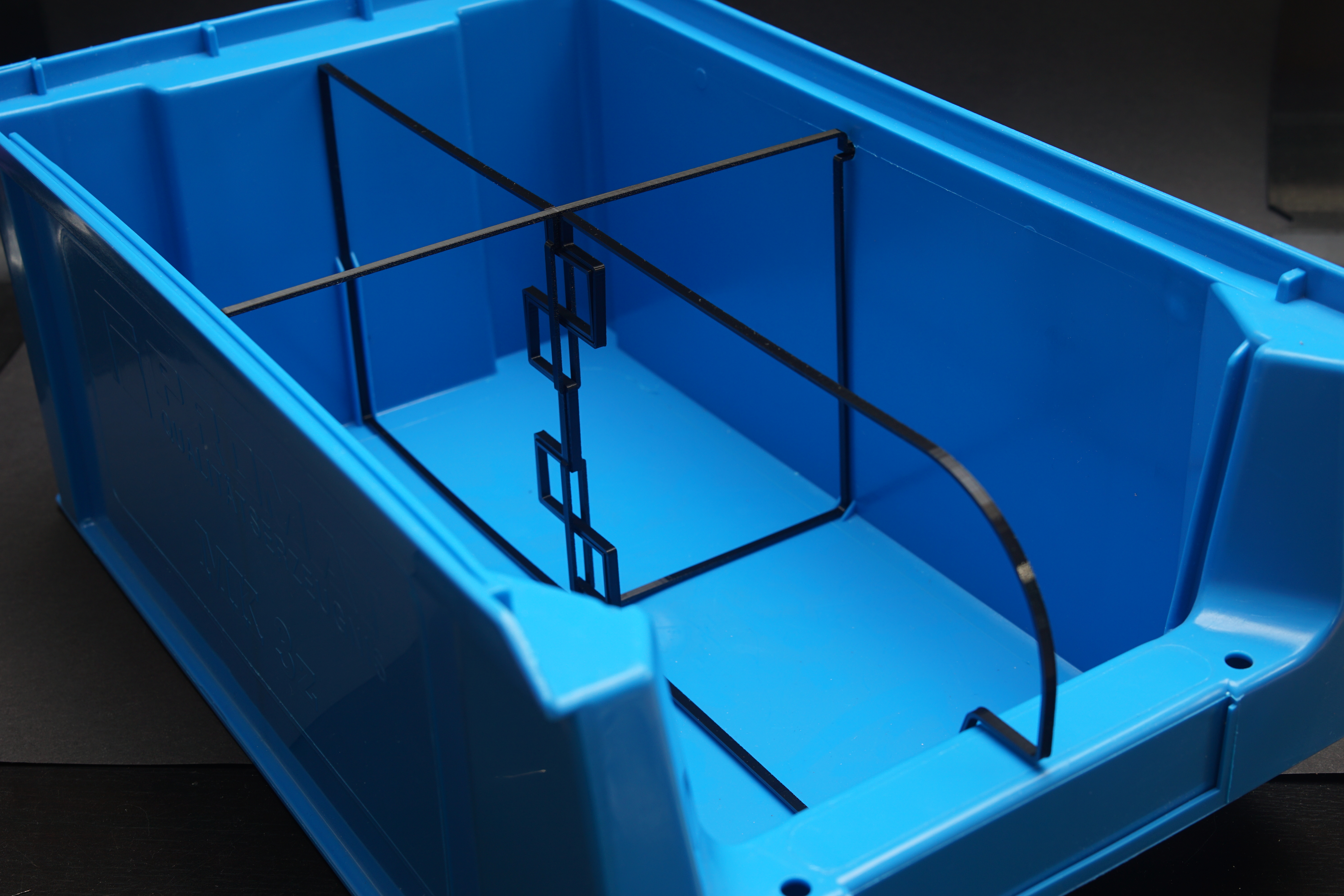 Divider for Promat MK3z Stackable Storage bins containers Sichtlagerkästen - photo 2