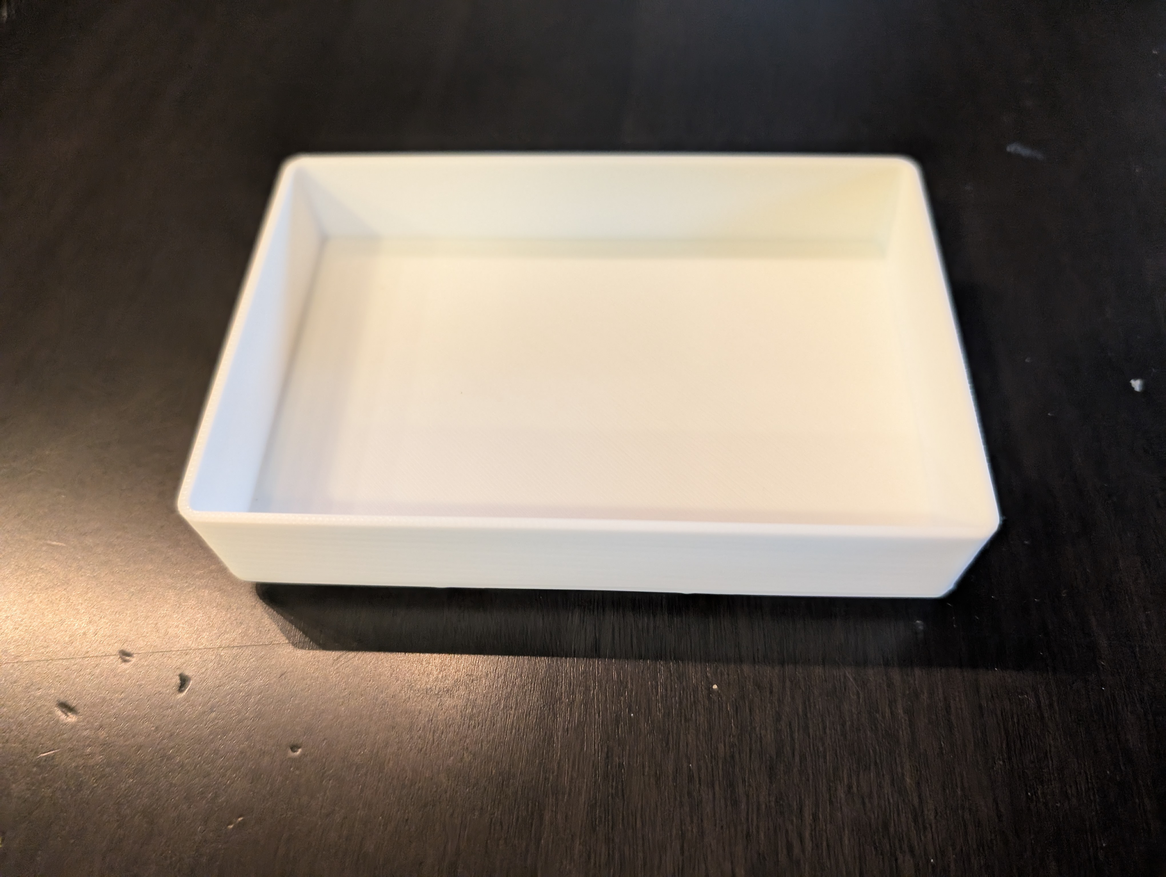 Gridfinity 2x3 Storage Bin (Height = 4u, No Stacking Lip)