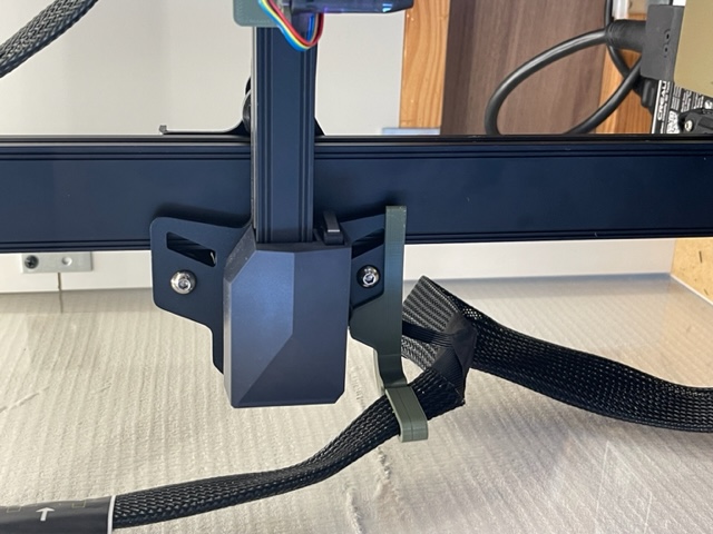 Ender 3 S1 ribbon cable holder front of z-axis