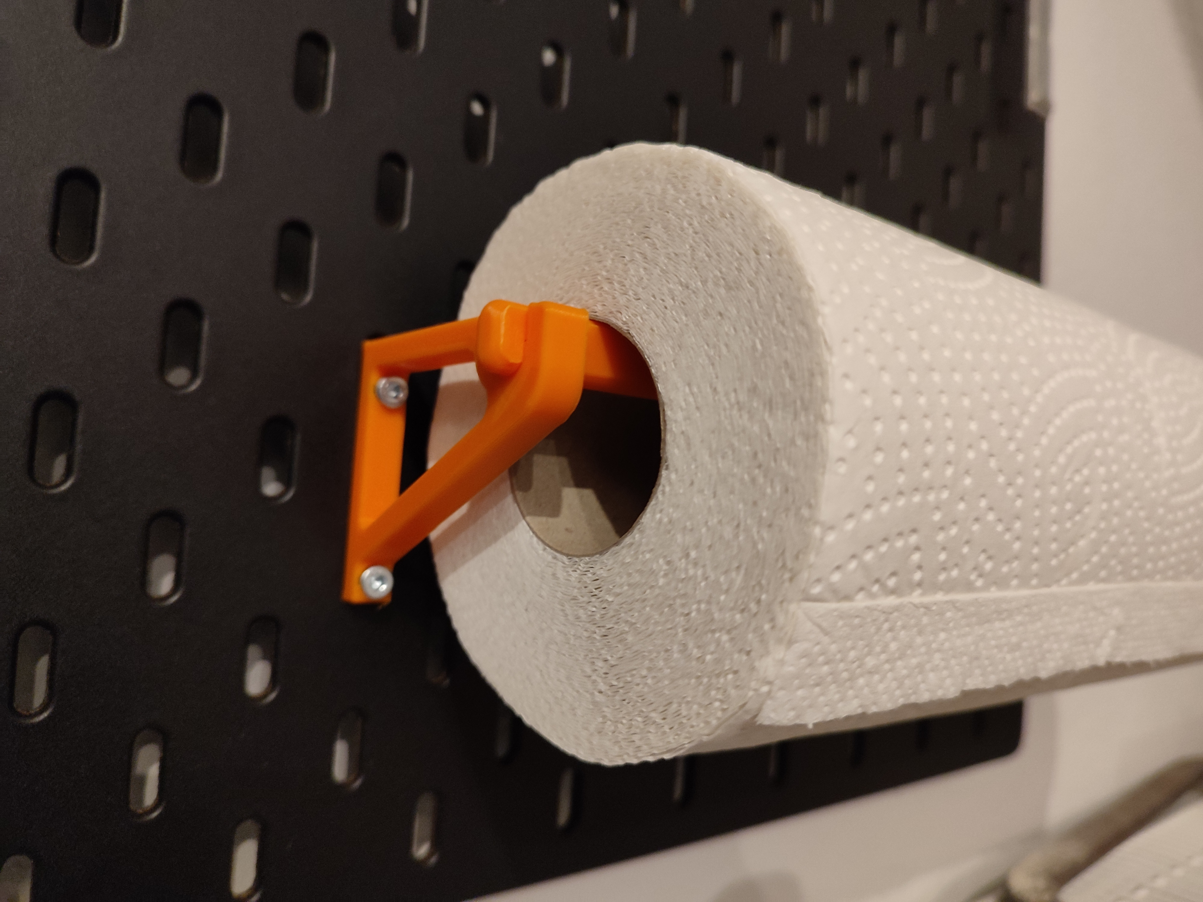 Easy Kitchen Roll Ikea Skadis