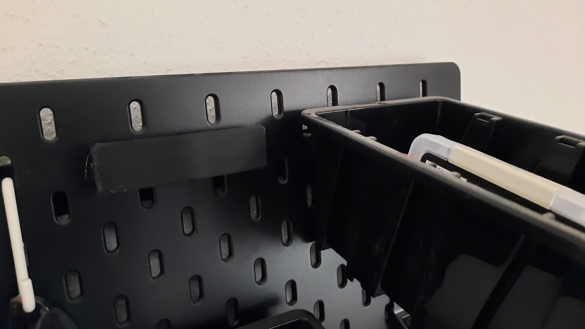 Ikea skadis storage box holder - photo 2