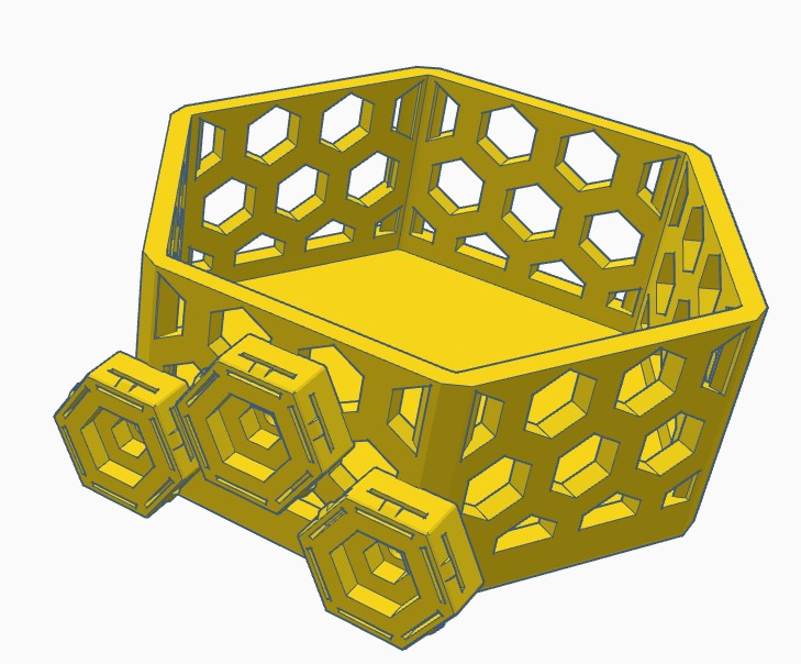 Honeycomb Storage wall Small tray - photo 4