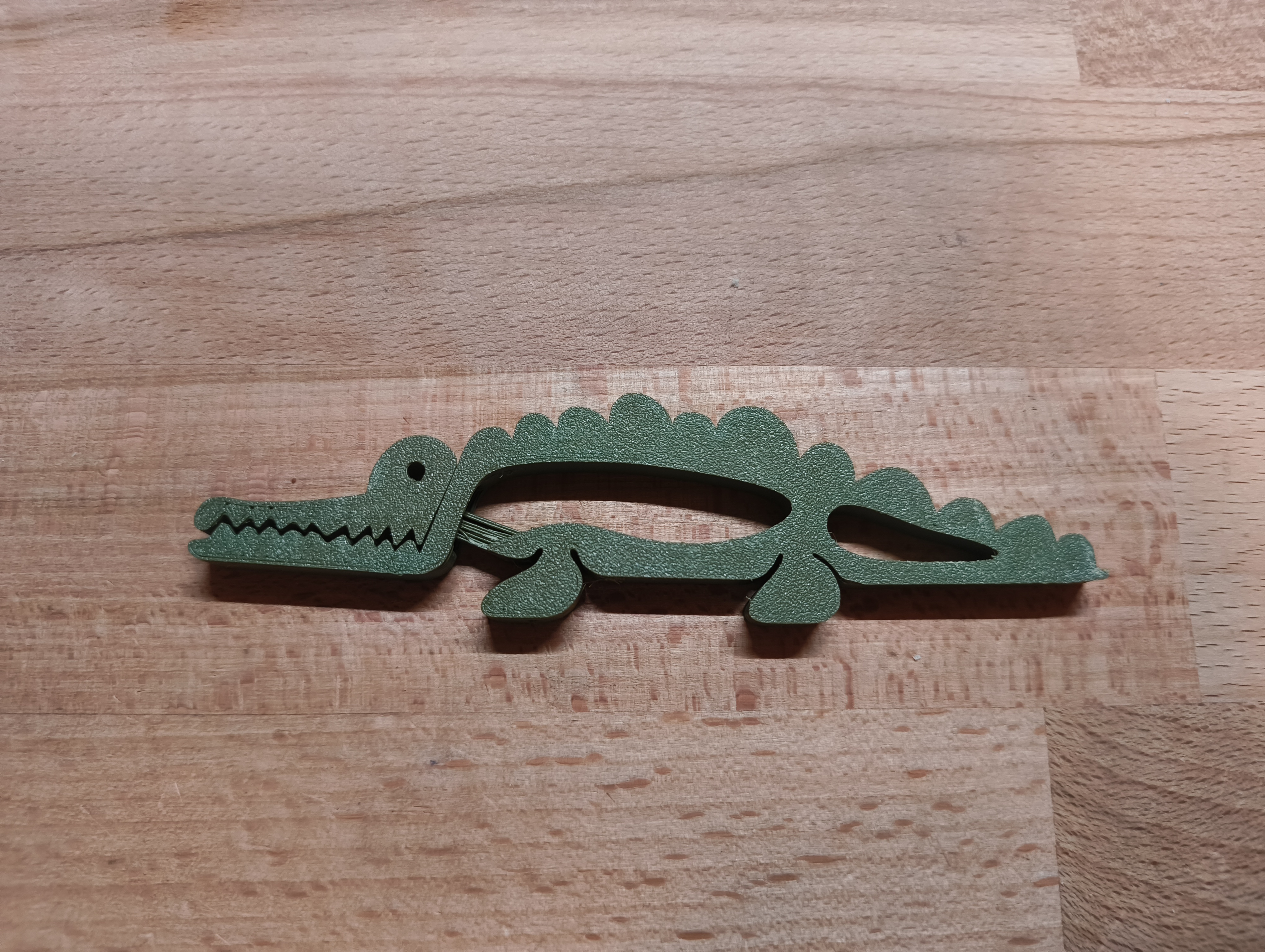 CUTE CROCODILE CLIP - photo 2