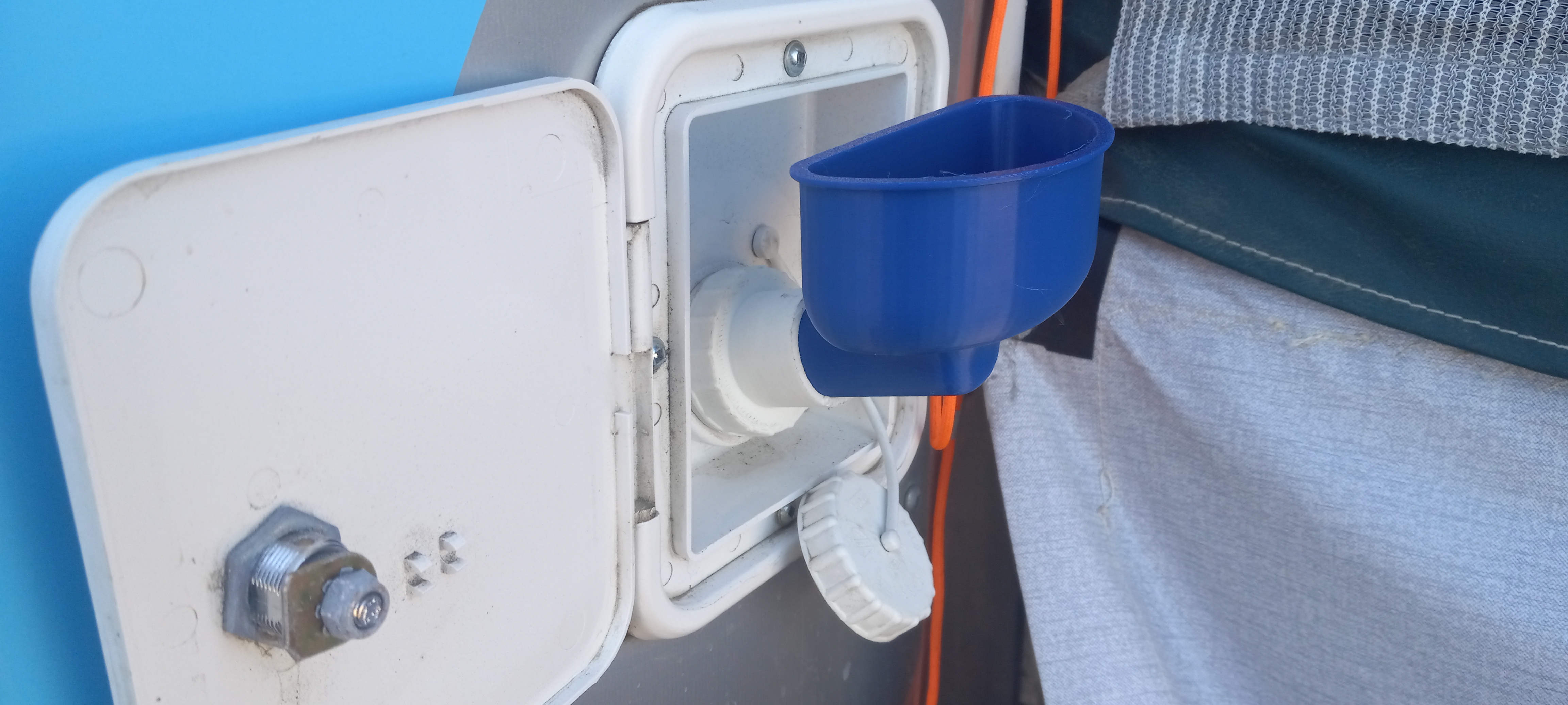 RV water inlet funnel - photo 2