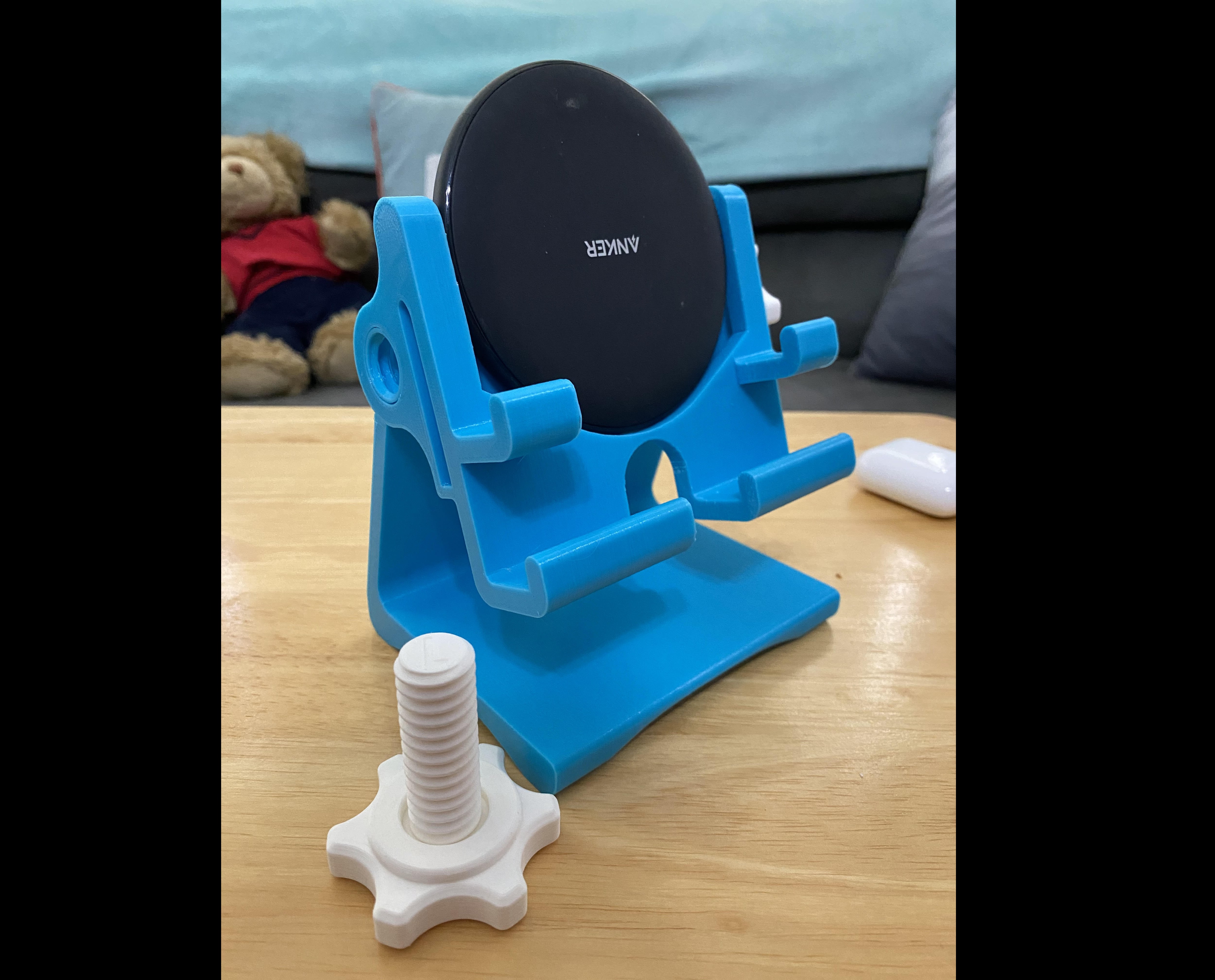 Wireless Charging Adjustable Phone Stand