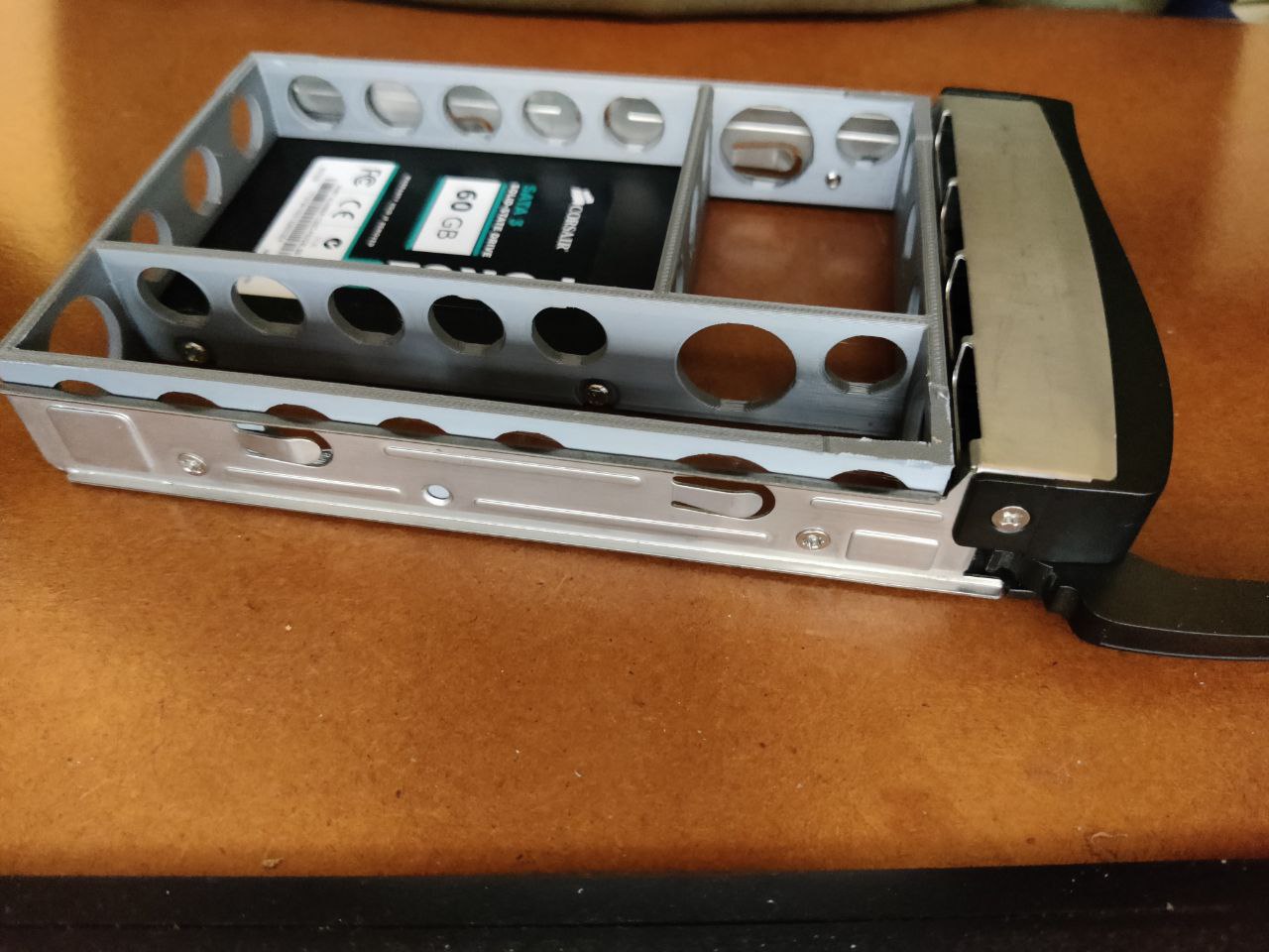 7mm 2.5" ssd adapter for 3.5" drive tray caddy