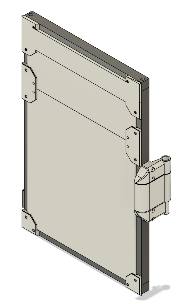 Printable Mini Fridge Door for Voron 0.2 V0.2 - photo 2