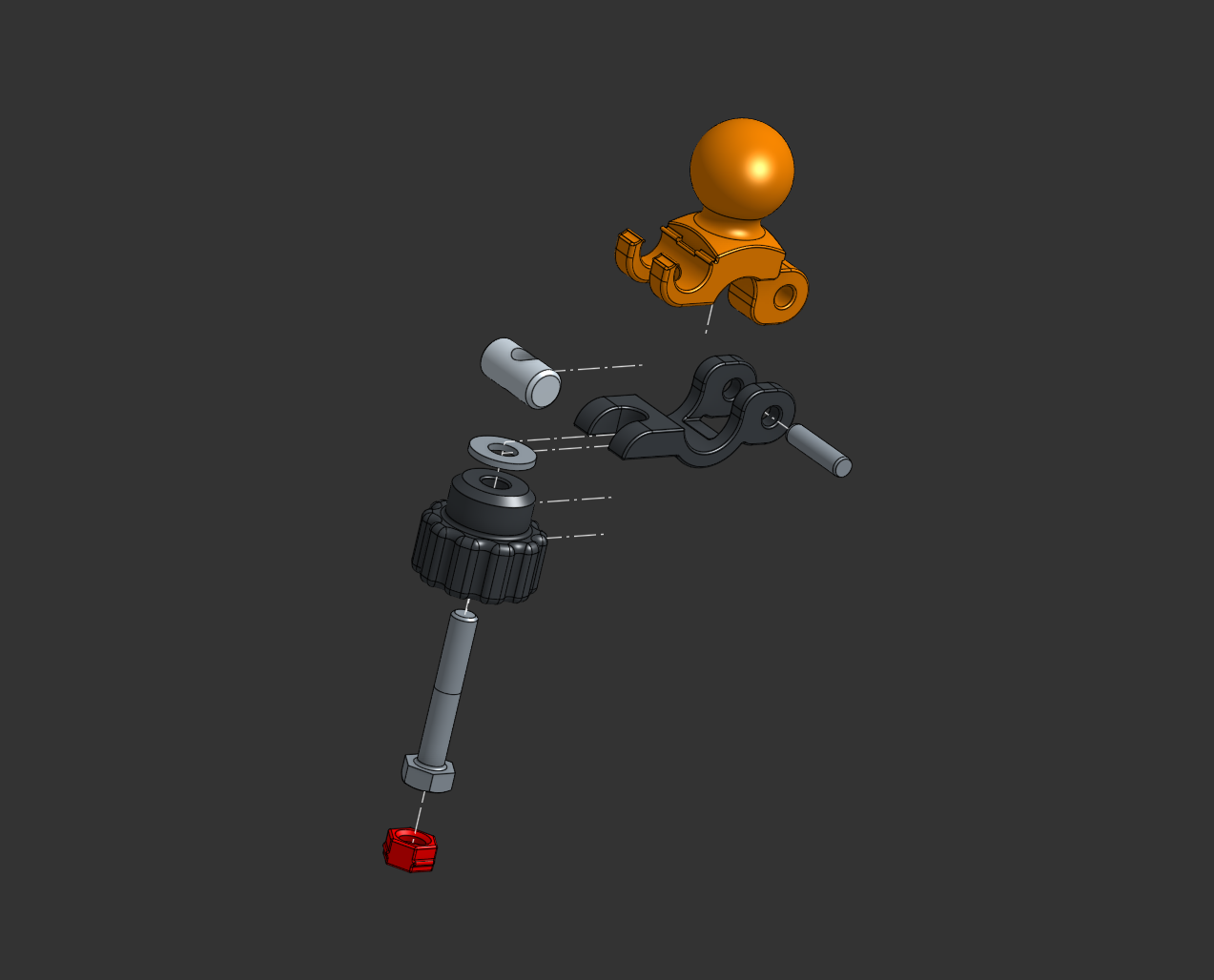 Quick Release Tube Clamp for 24mm BAM Mount - photo 2
