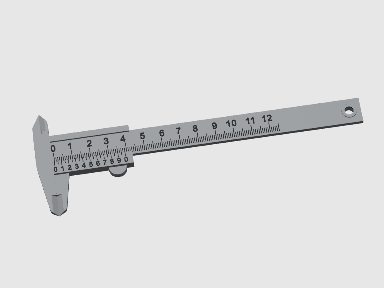 Vernier Caliper Measuring Tool