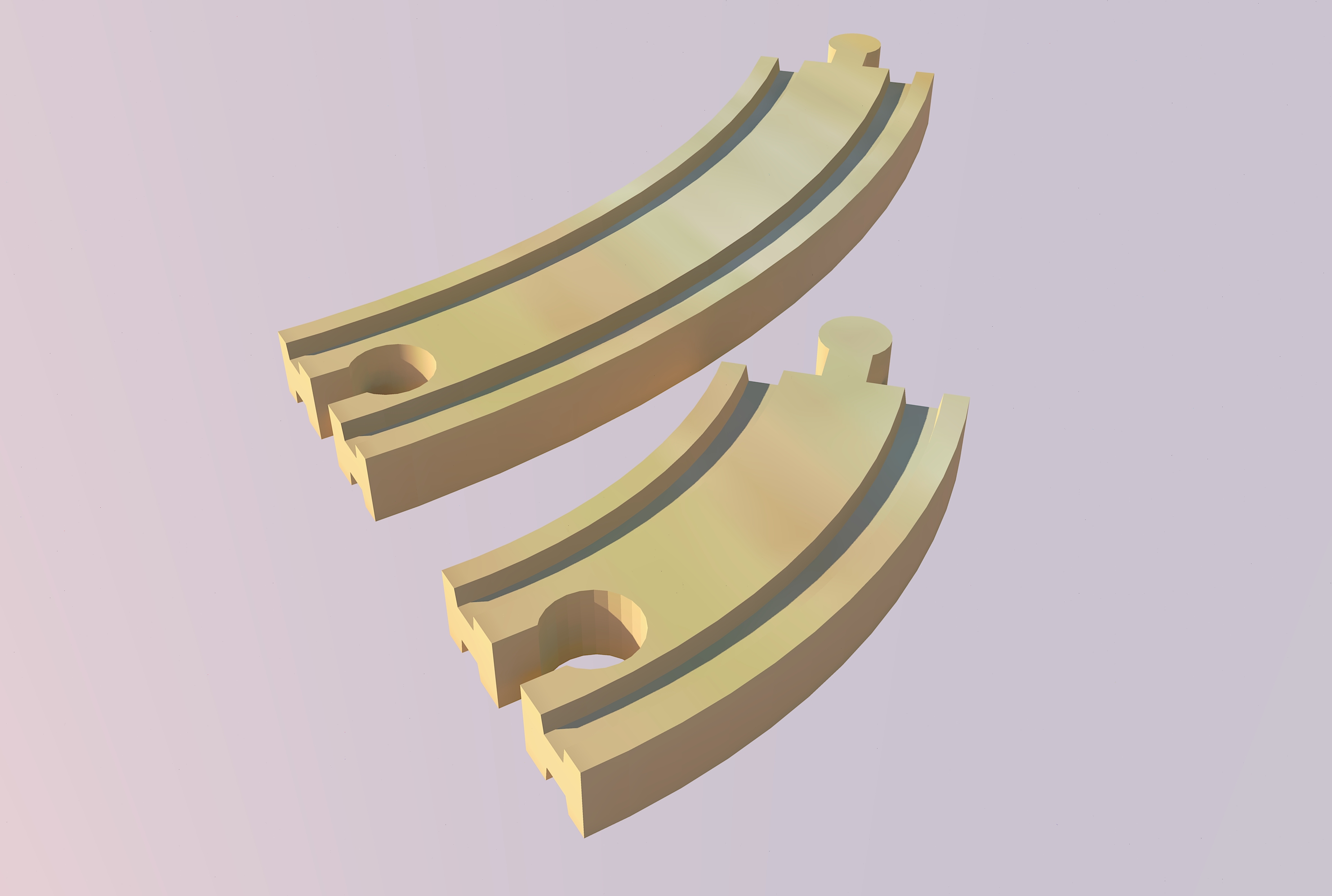 Wood Toy Railway Track Parts - photo 2