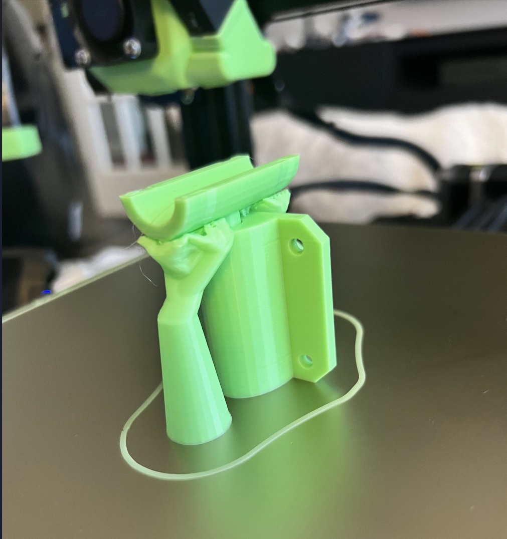 Reverse Bowden Tube and Cable Holder for the Ender 3 - photo 3