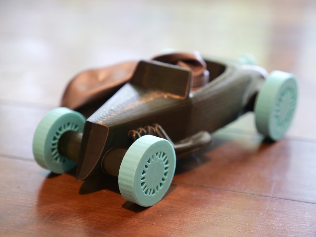 Hotrod Racer Balloon Car
