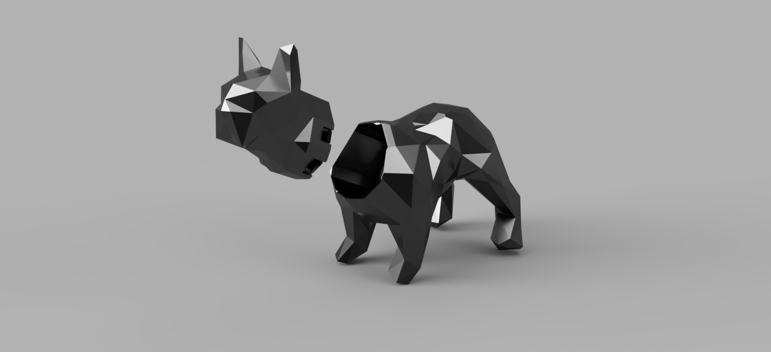 Frenchie Fidget Toy / Statue - photo 2