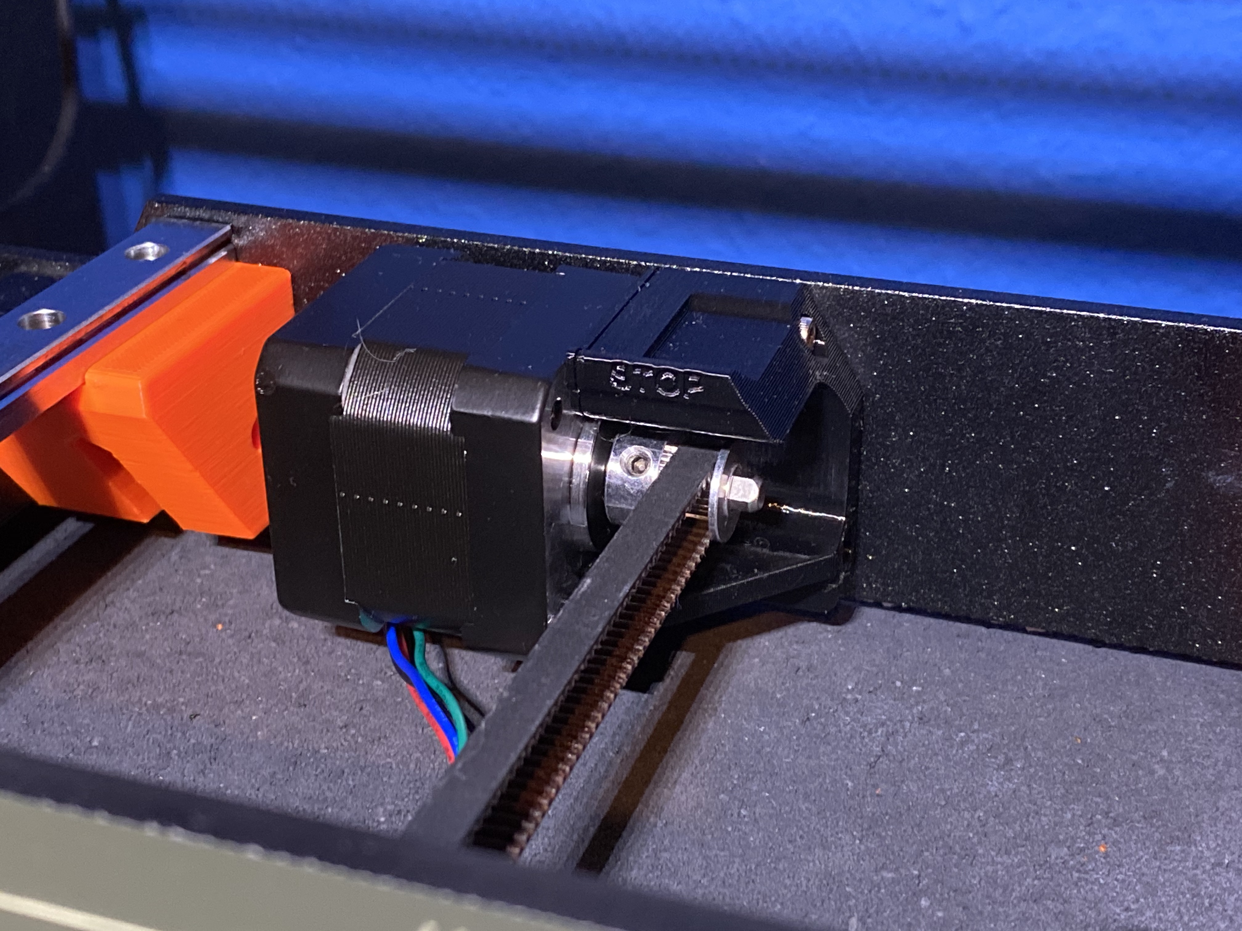Prusa i3 MK3S Y axis motor mount (off the frame)