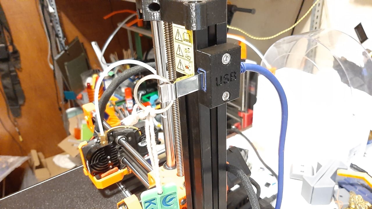 USB extension cable mount for Prusa Mini - photo 3
