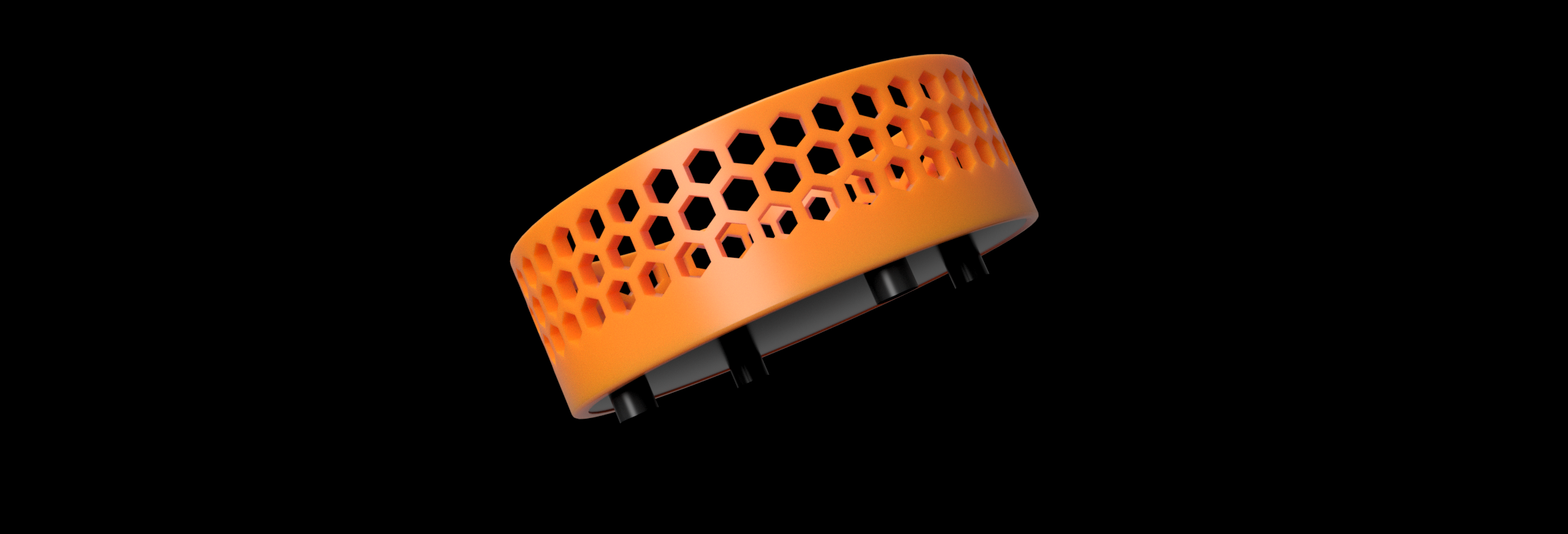Thread together catch all tray with polygon webbing. - photo 2