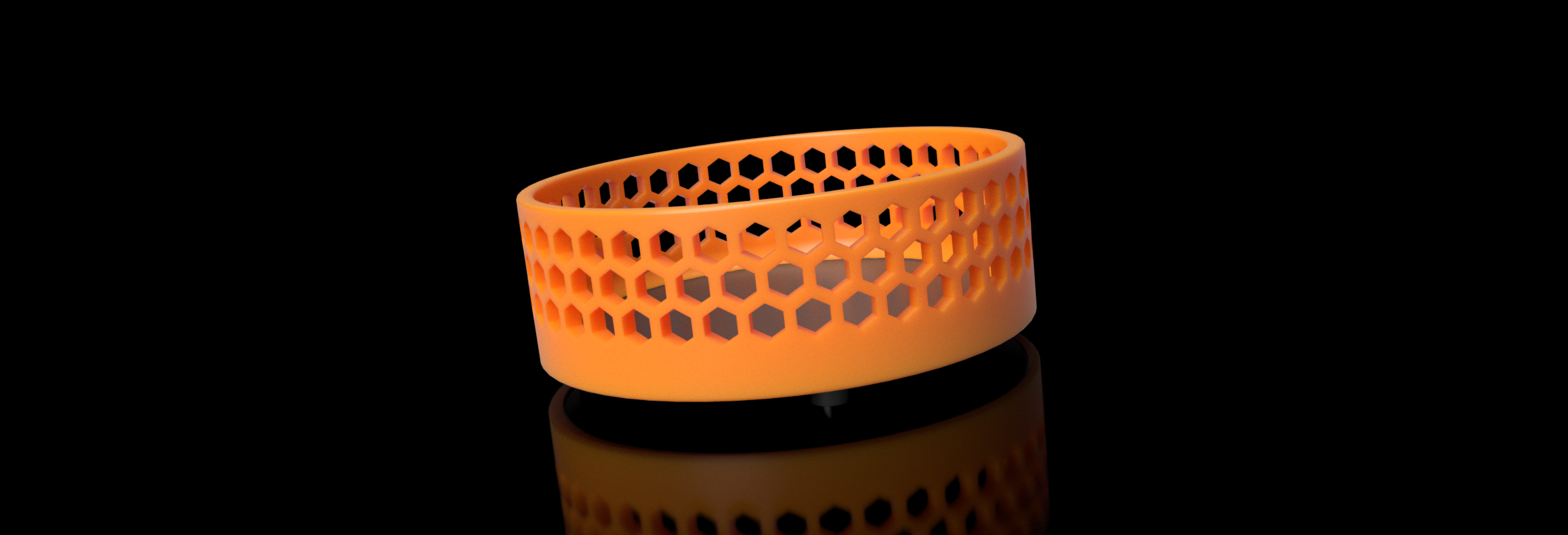 Thread together catch all tray with polygon webbing. - photo 3