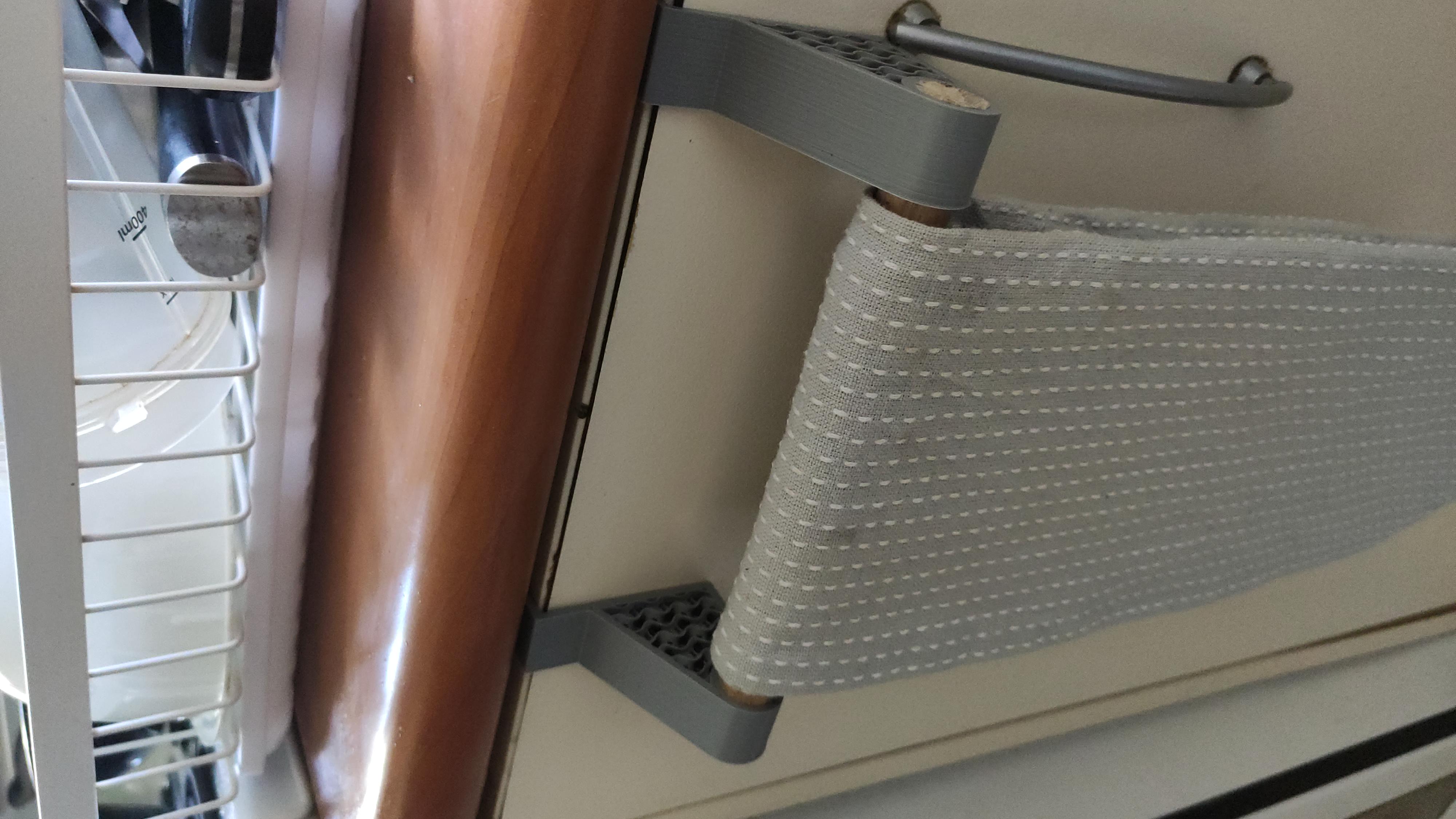 Kitchen towel rack bracket for 16mm dowel - photo 3