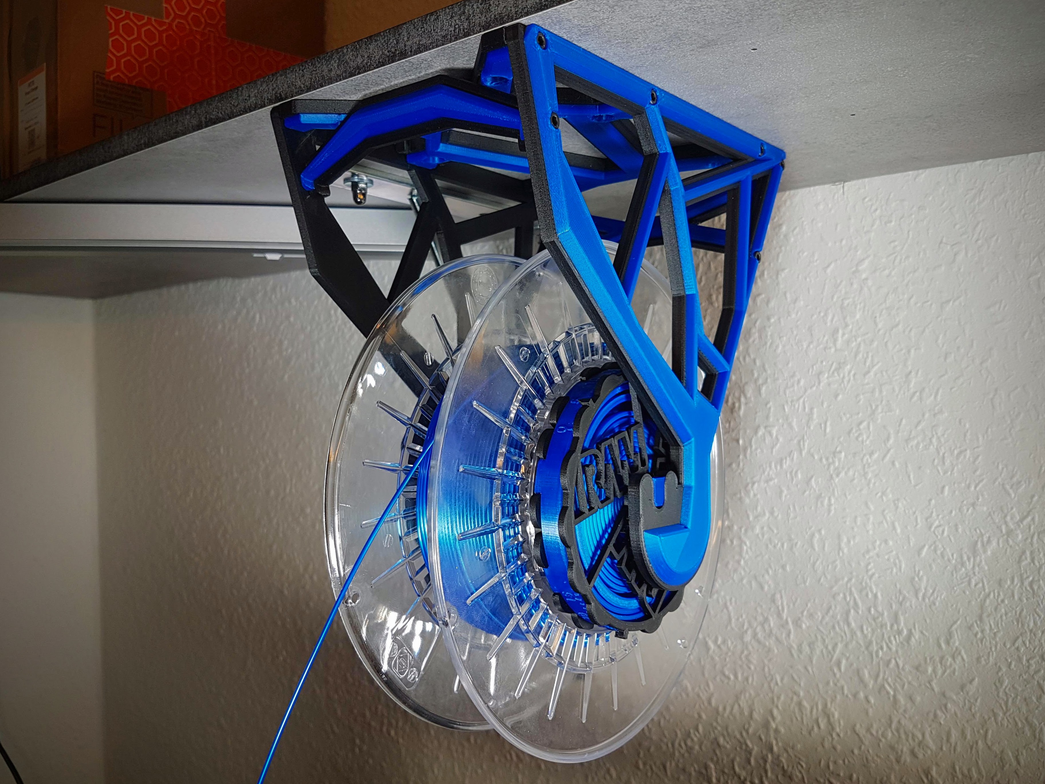 Rewind Spool Holder Remix Hanging Mount