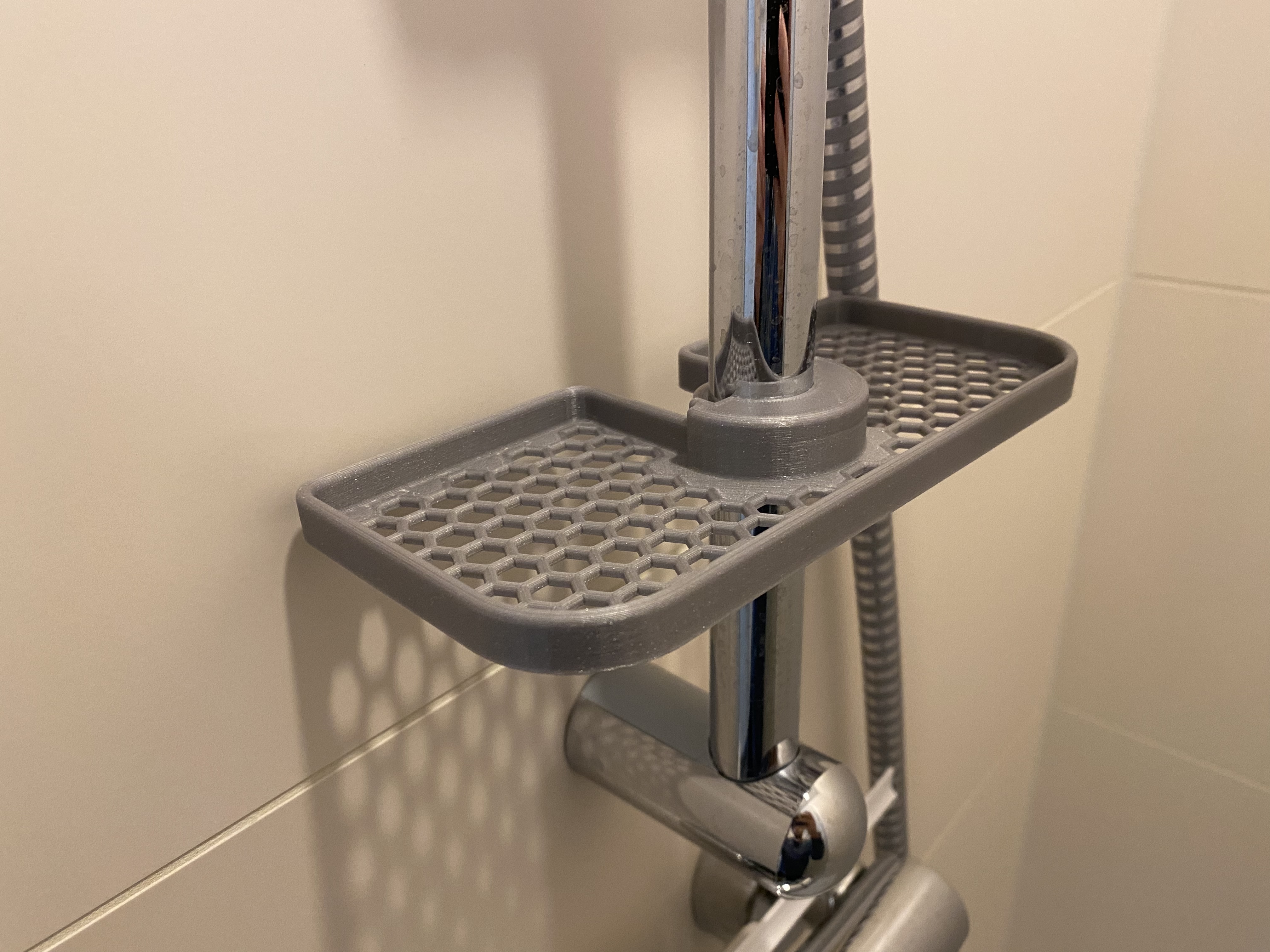 Shower Pole Tray