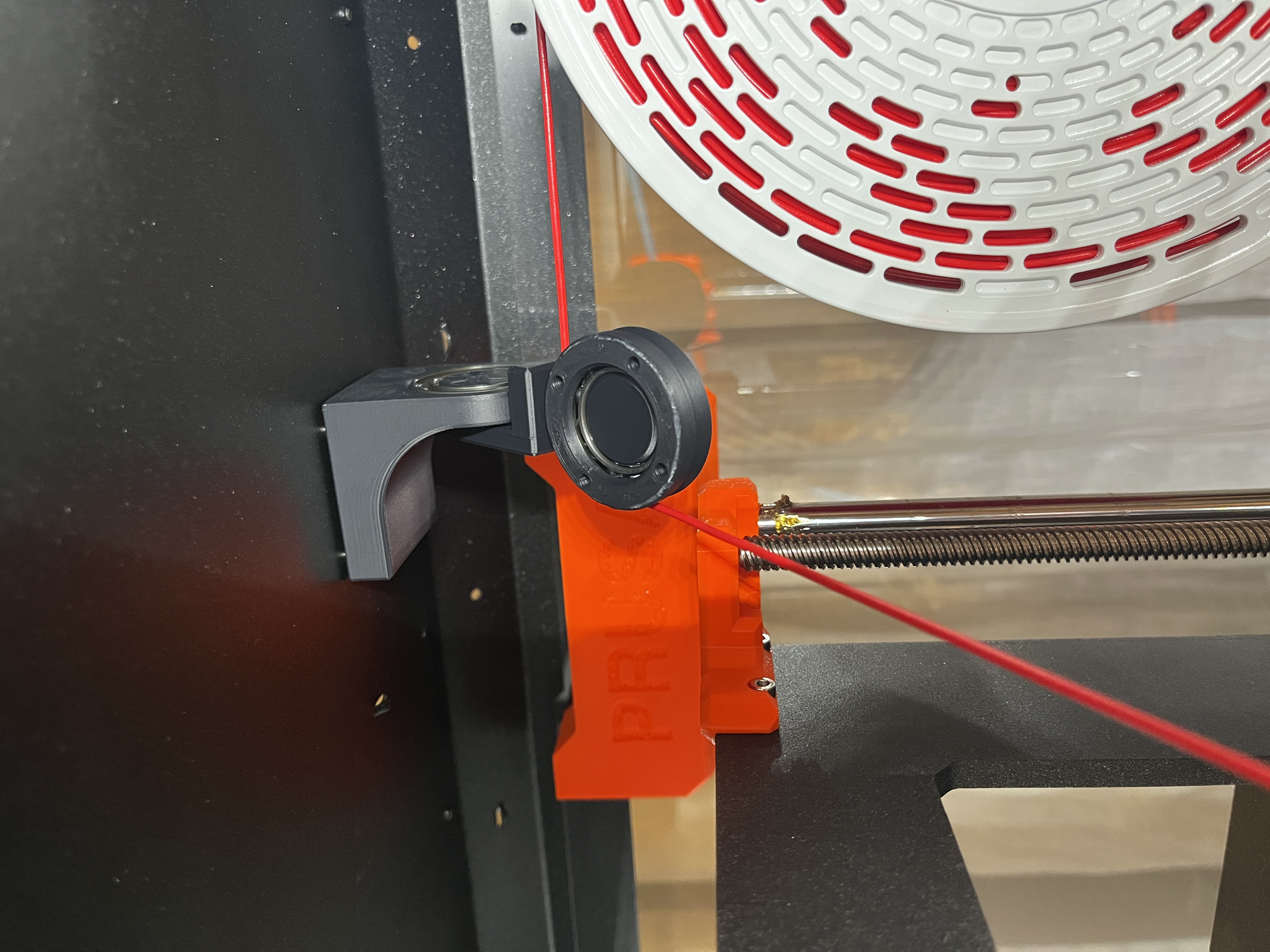 Magnetic Dual-Axis Pulley for Flexible Filament – Friction Reduction for Prusa Enclosure - photo 4