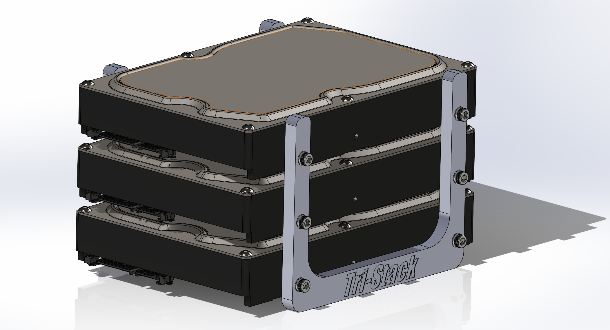 3.5" HDD Bracket | Minimalistic Stack - photo 3