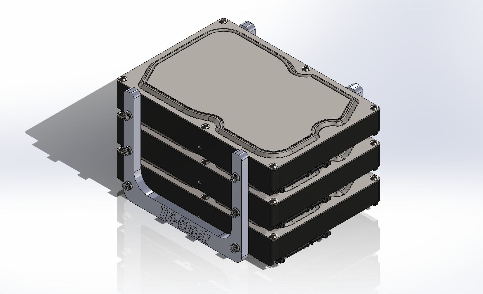 3.5" HDD Bracket | Minimalistic Stack - photo 2
