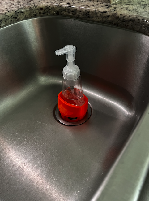Hand Soap Holder for Kitchen Sink