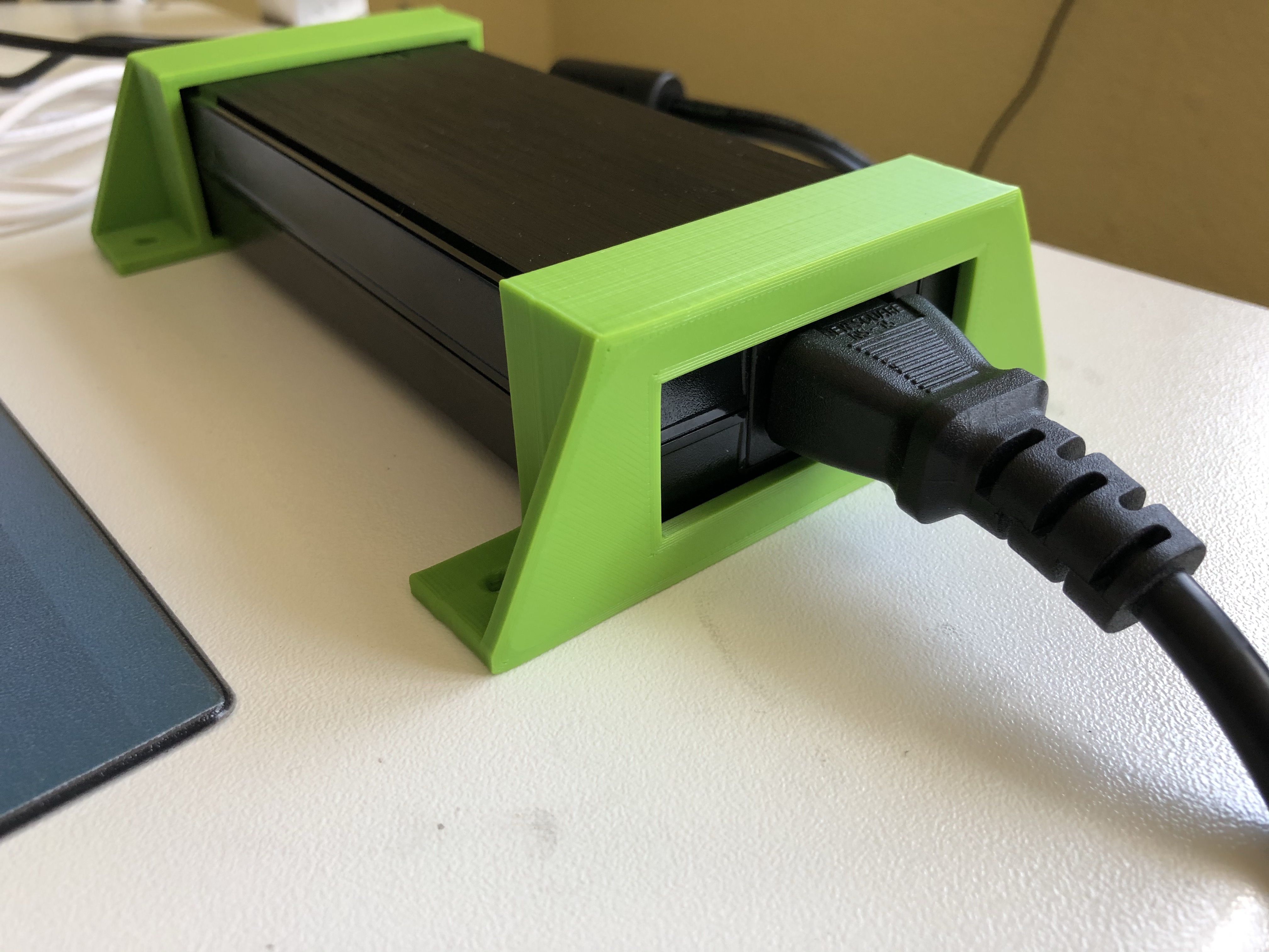 Parametric wall/ceiling/desk mount for power supply - photo 2