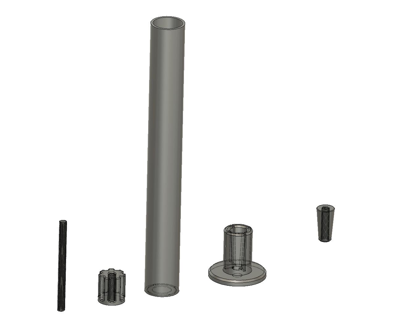 Ball nut maintenance ball retaining tool/sleeve for 20mm ball screws - photo 2