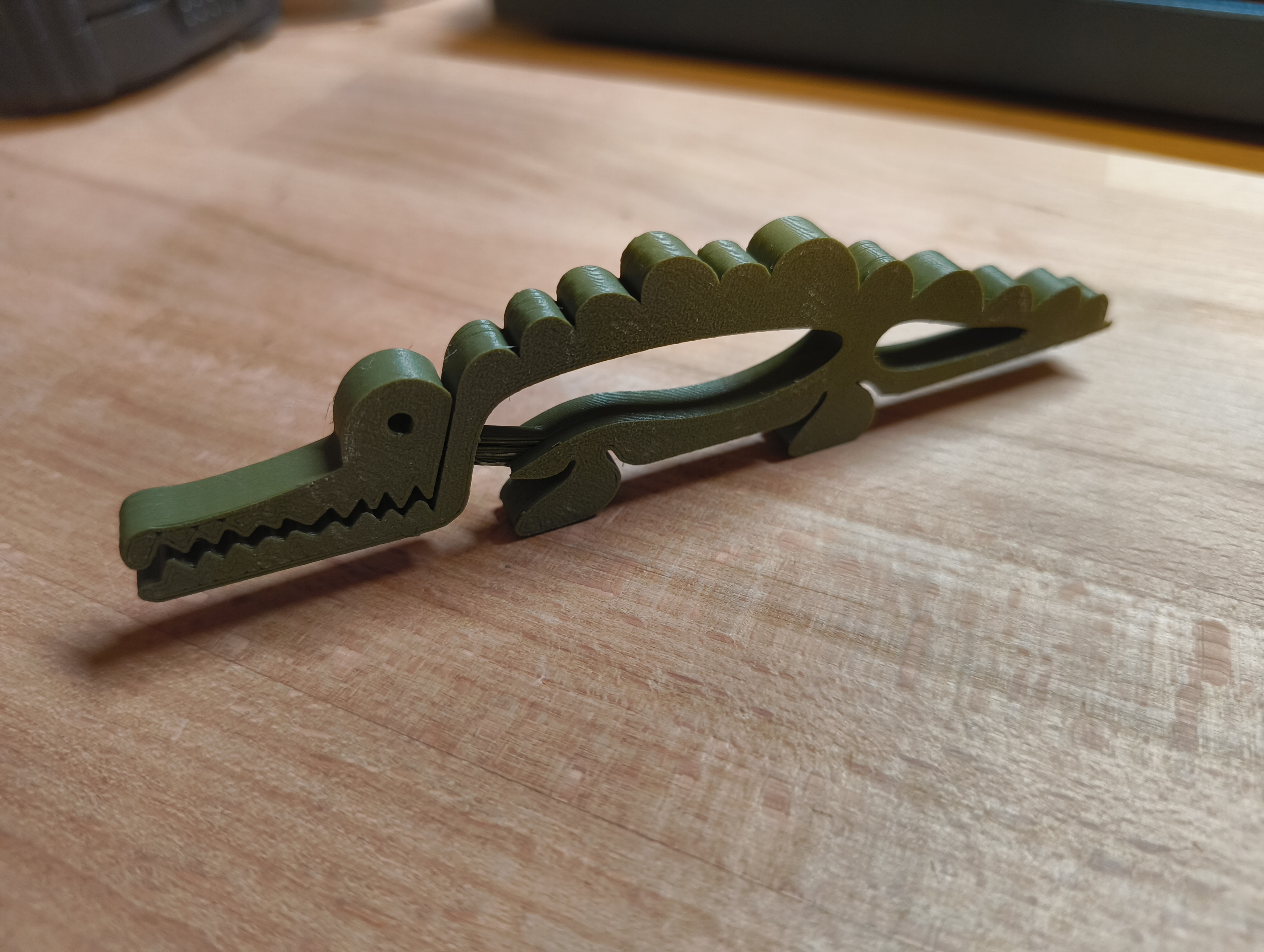 CUTE CROCODILE CLIP - photo 3
