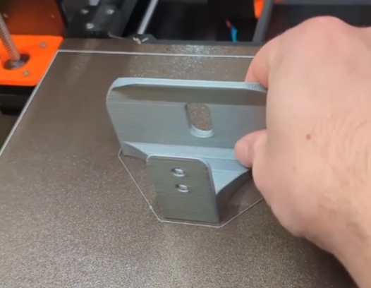 A TV remote shelf for wall mounted Philips TV - photo 3